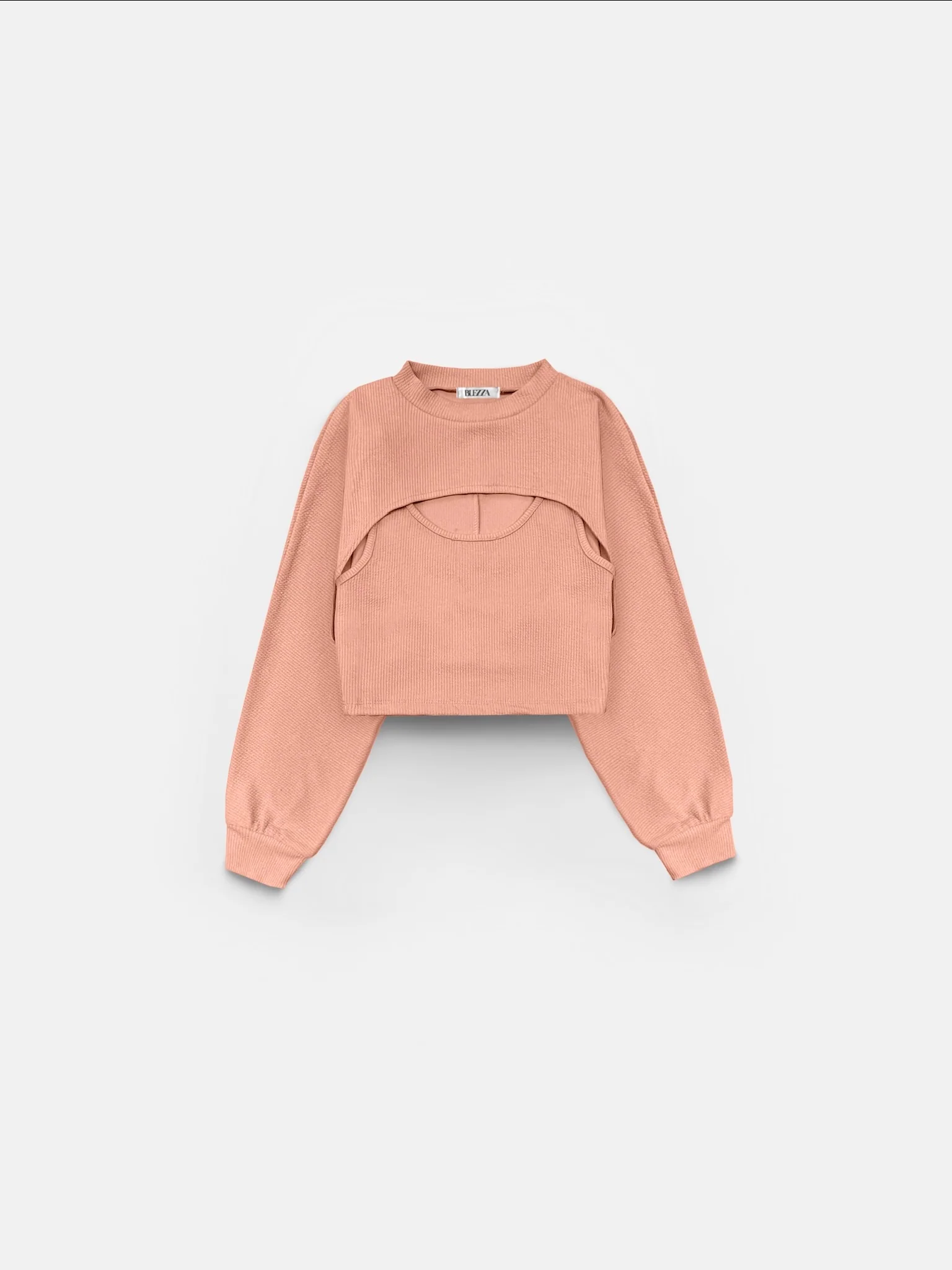 2 Parts Sport Top - Pouder Pink - Image 9