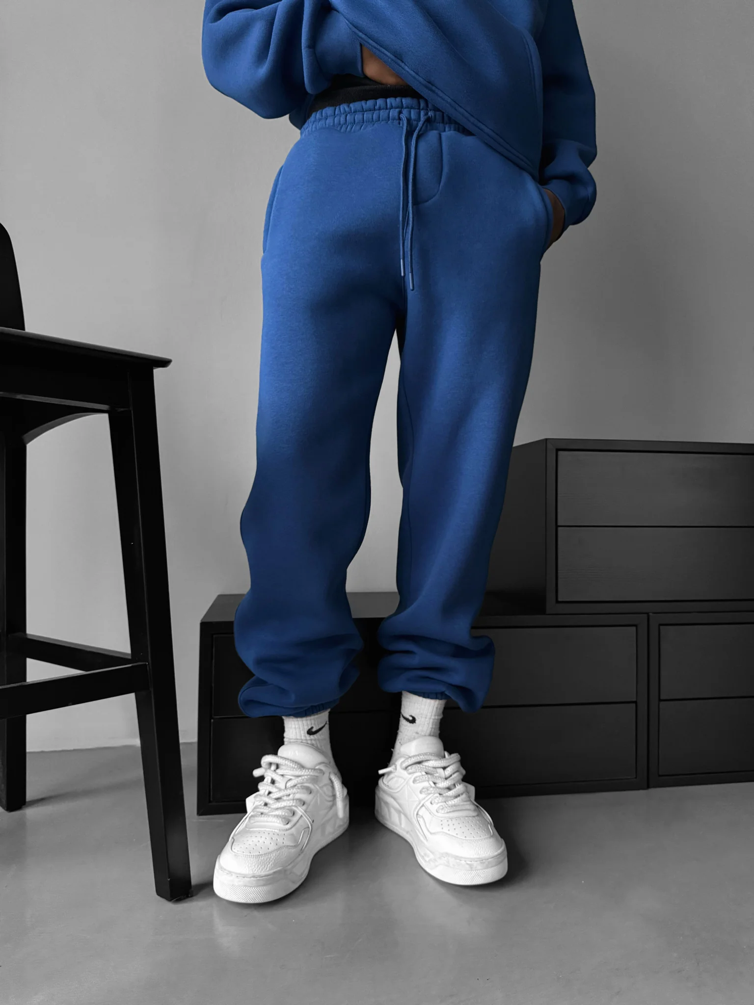 Basic Jogger - Navy Peony - Image 3