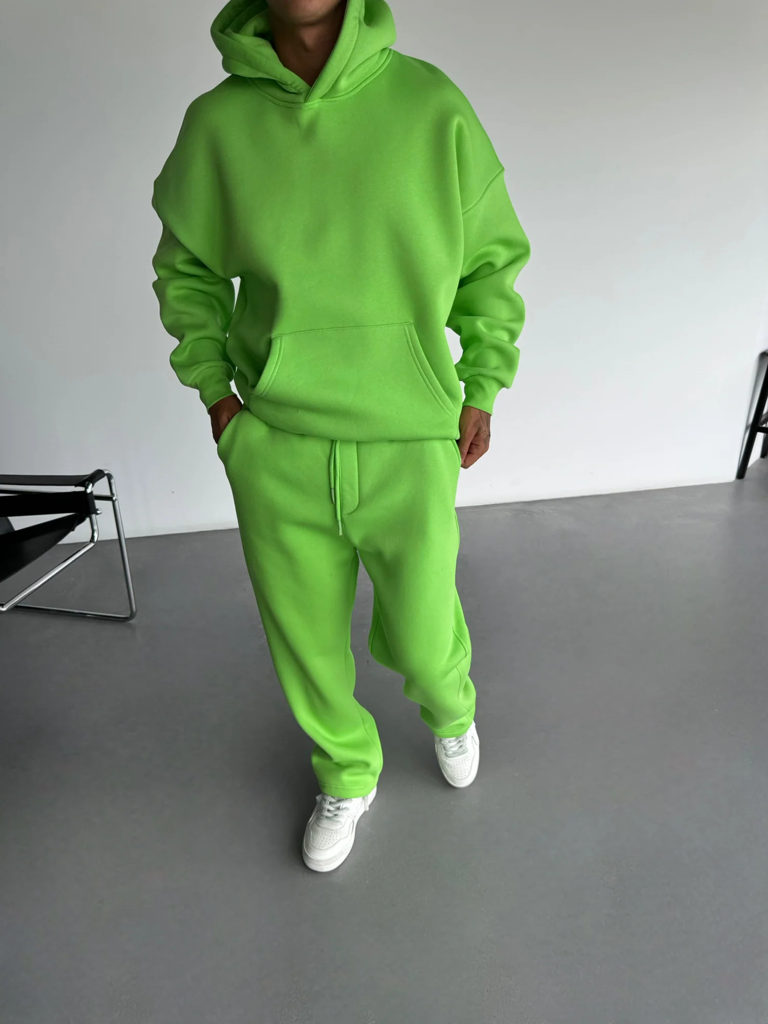 Basic Trousers - Neon Slime - Image 5