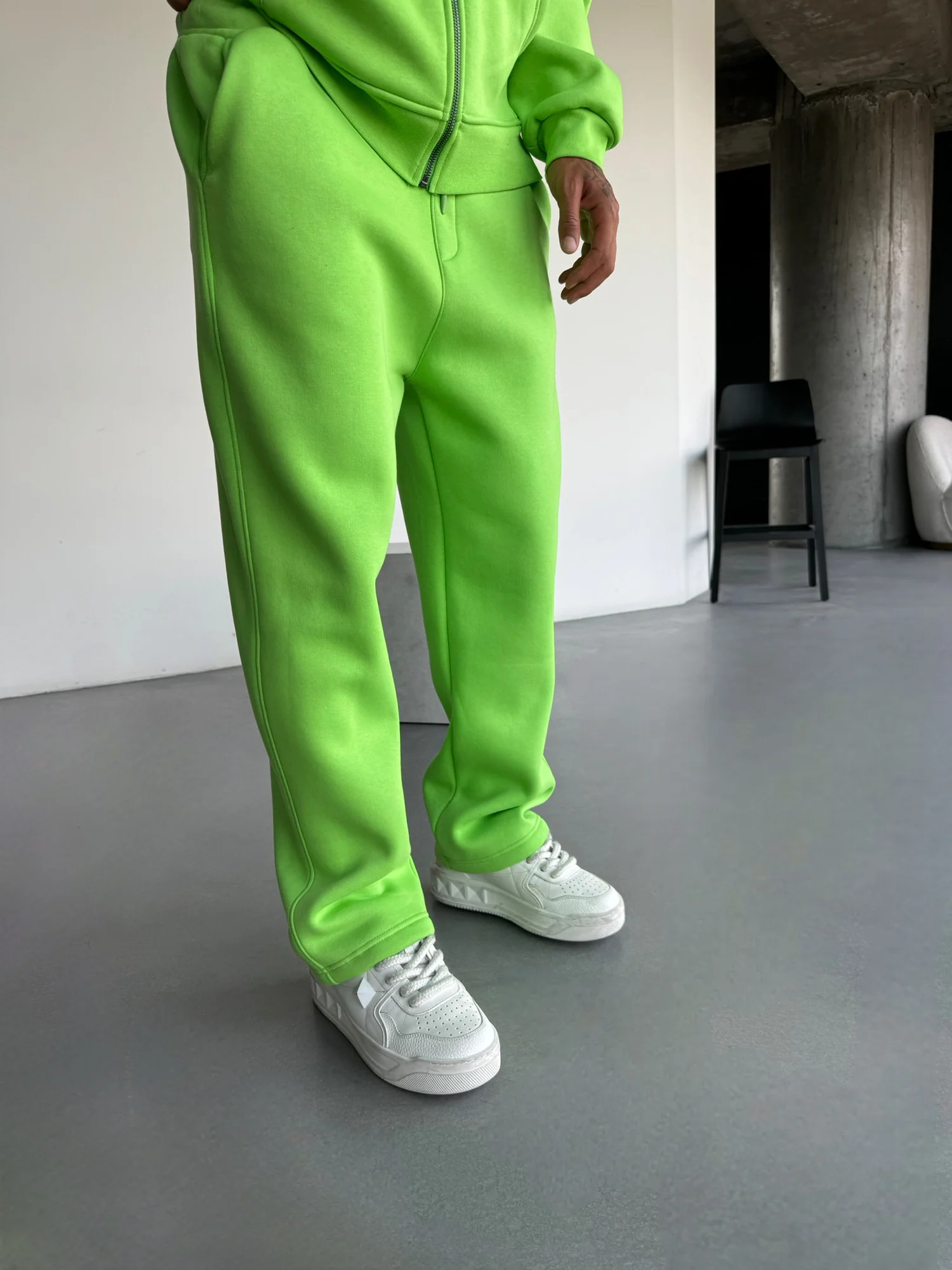 Basic Trousers - Neon Slime - Image 6