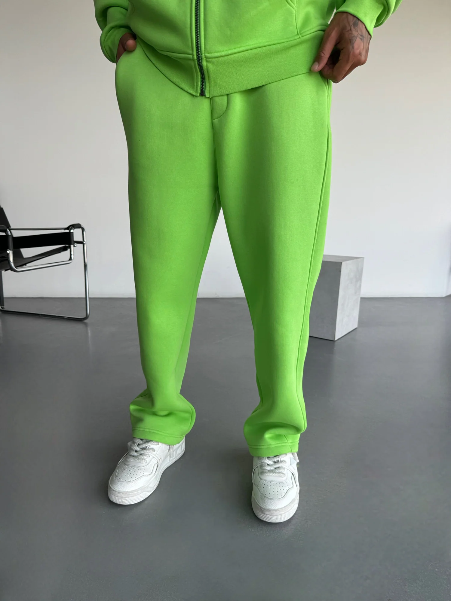 Basic Trousers - Neon Slime - Image 7