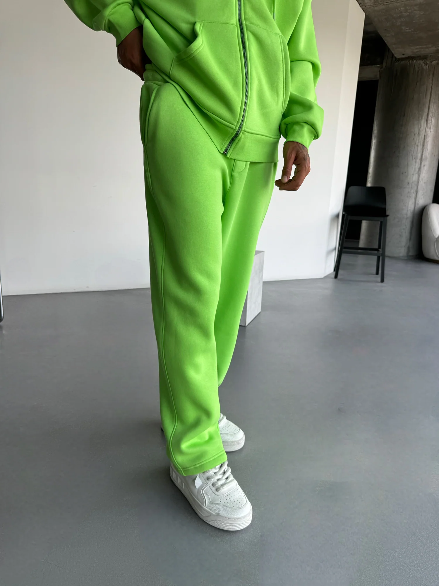 Basic Trousers - Neon Slime - Image 8