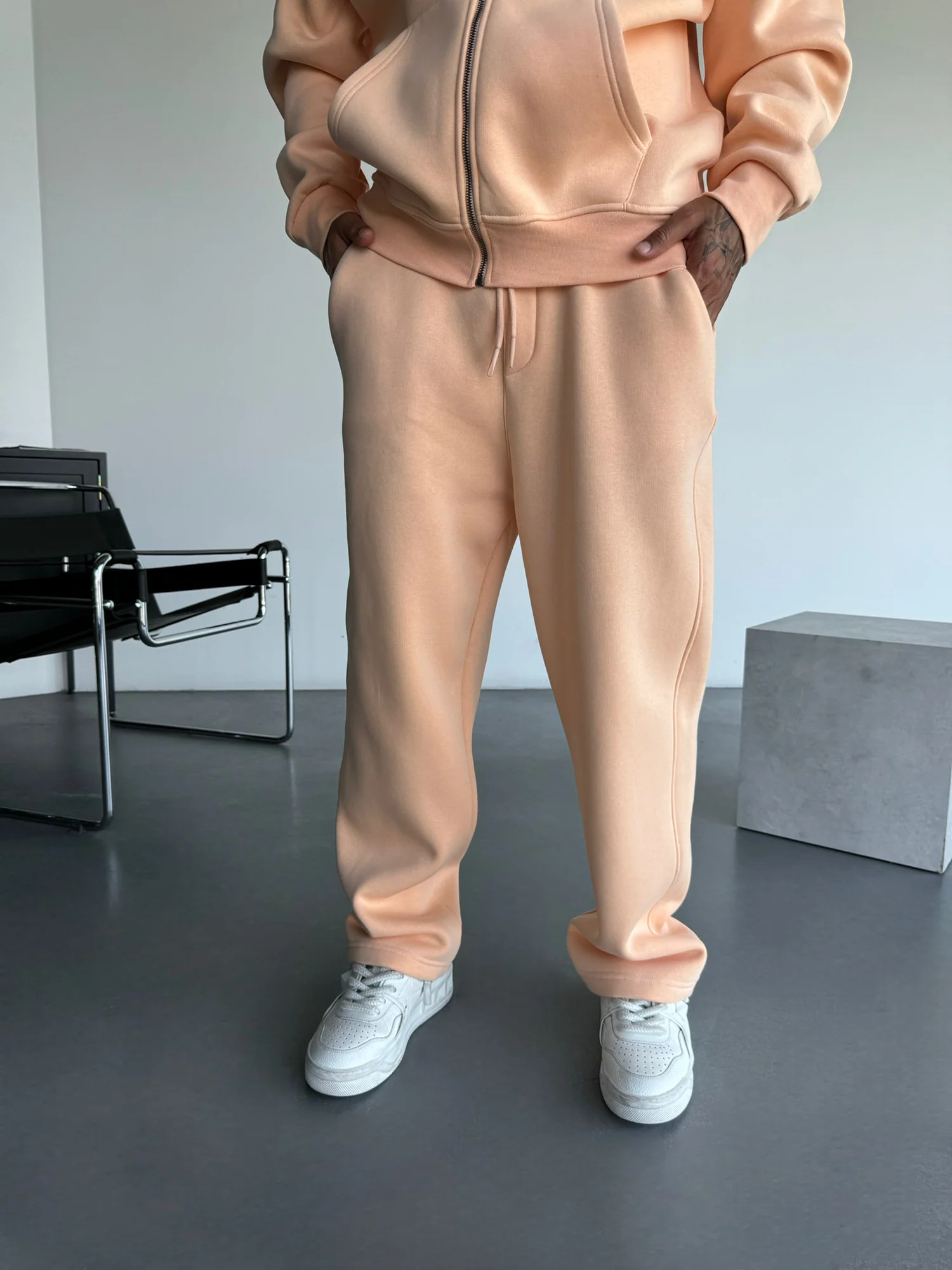 Basic Trousers - Peach Fuzz - Image 2