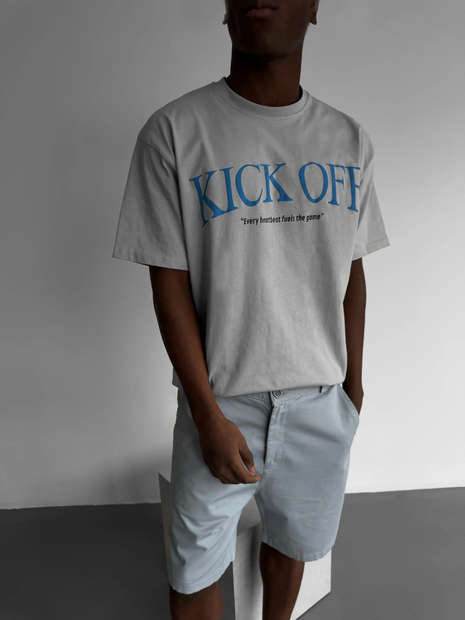 Chino Shorts - Babyblue - Image 2
