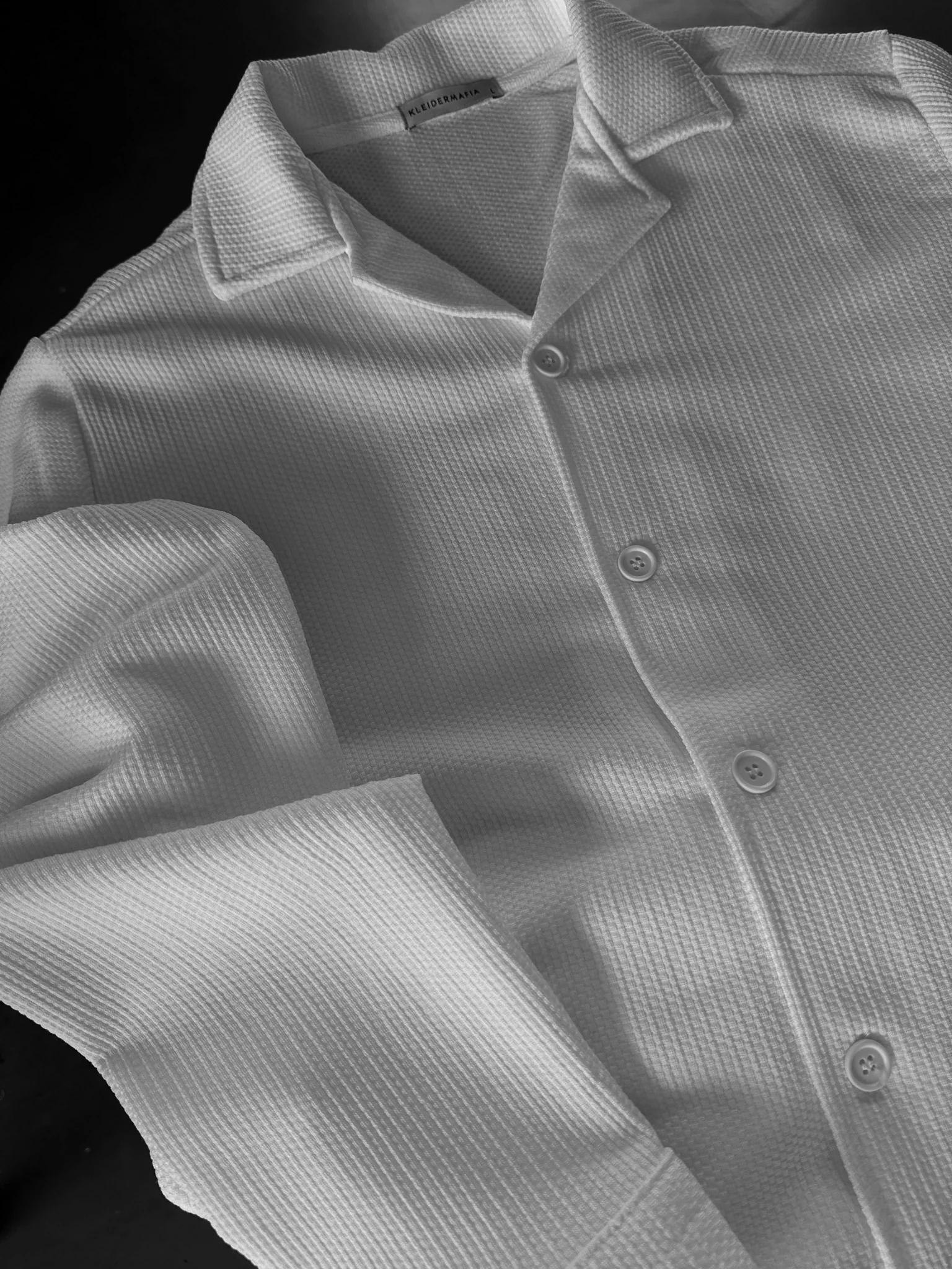 Comfort Suit Shirt - Ecru - Image 4