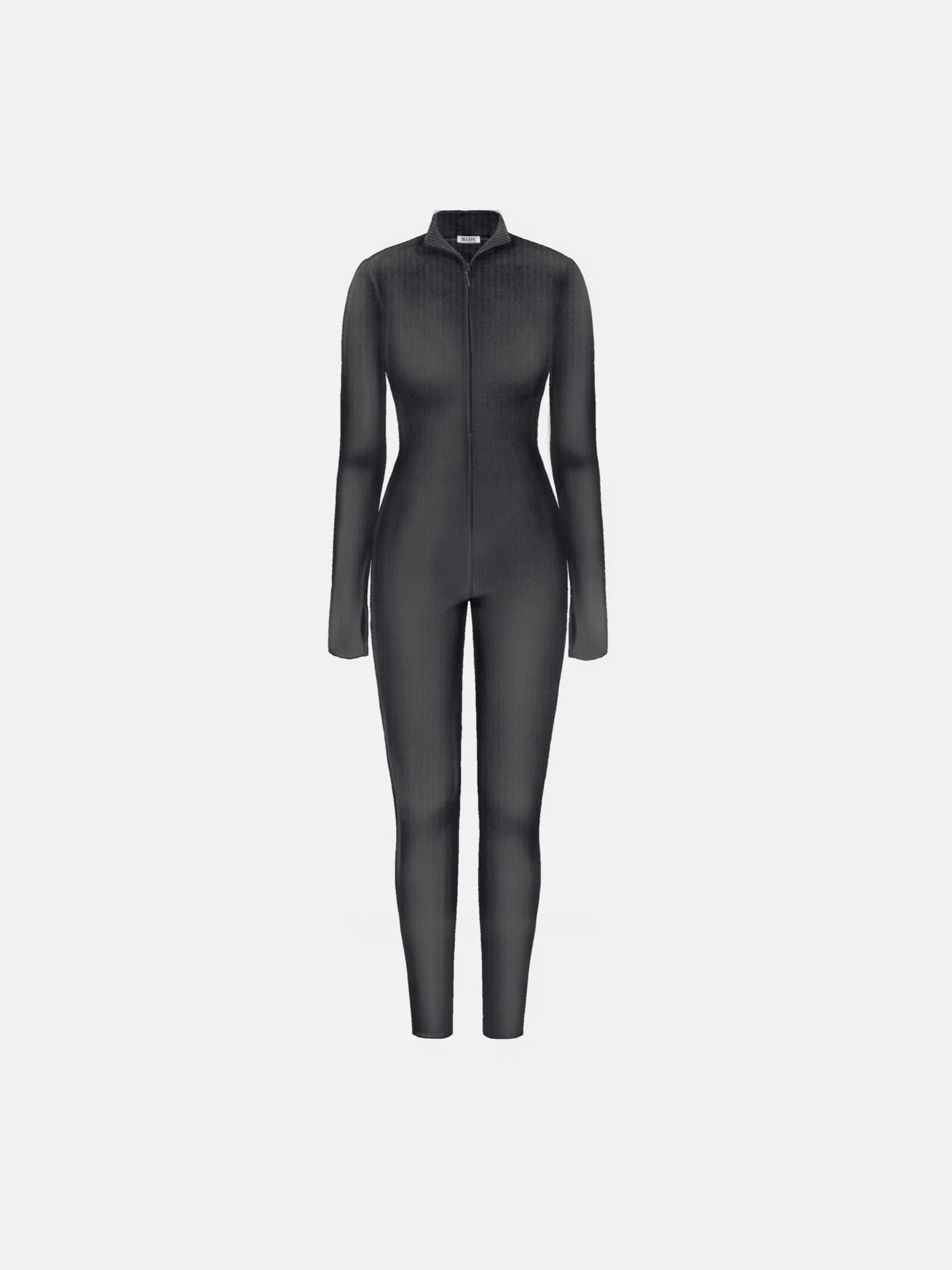 Full Body Zipper Suit - Anthracite - Image 6