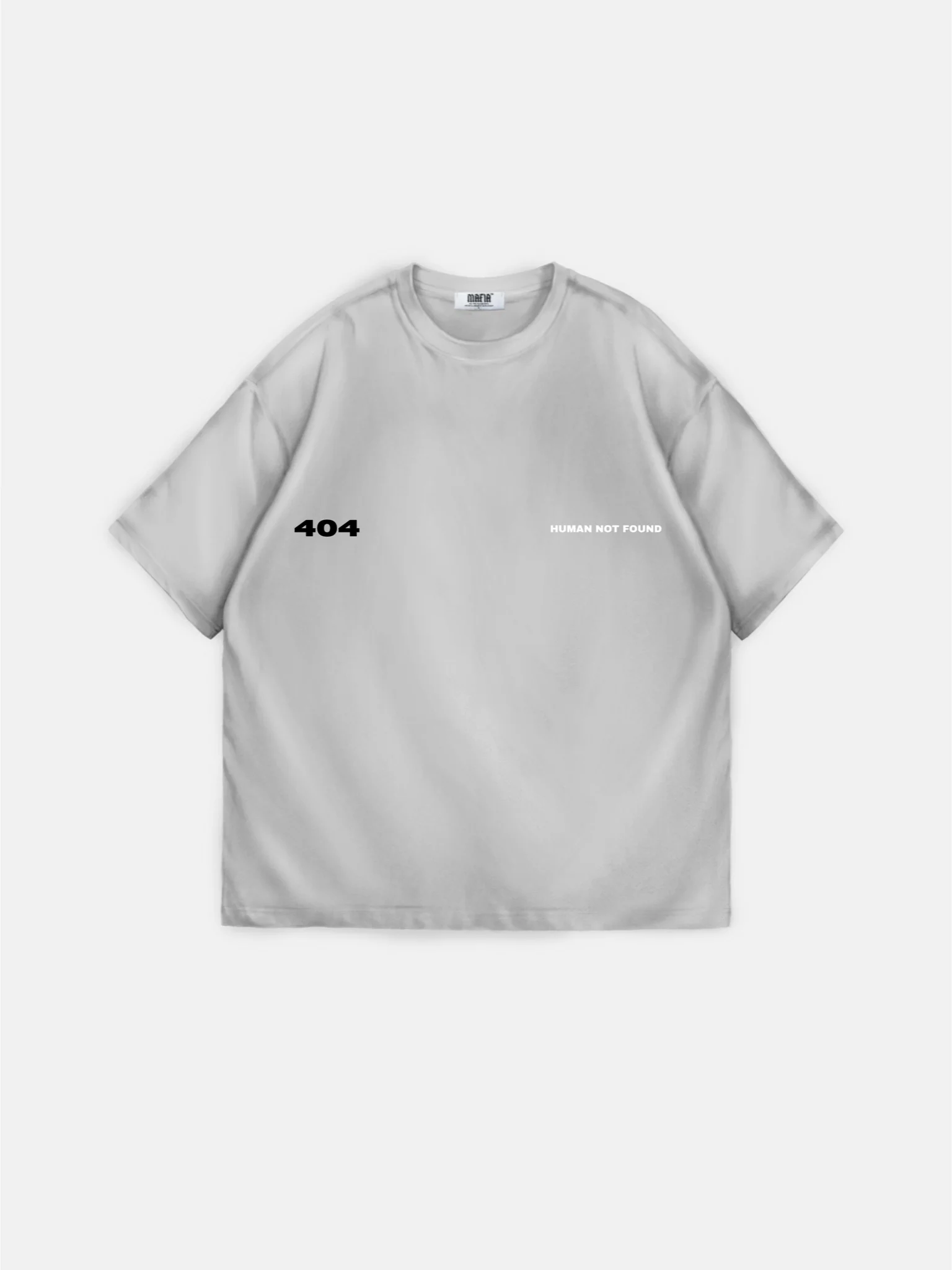 Oversize 404 T-shirt - Grey - Image 6