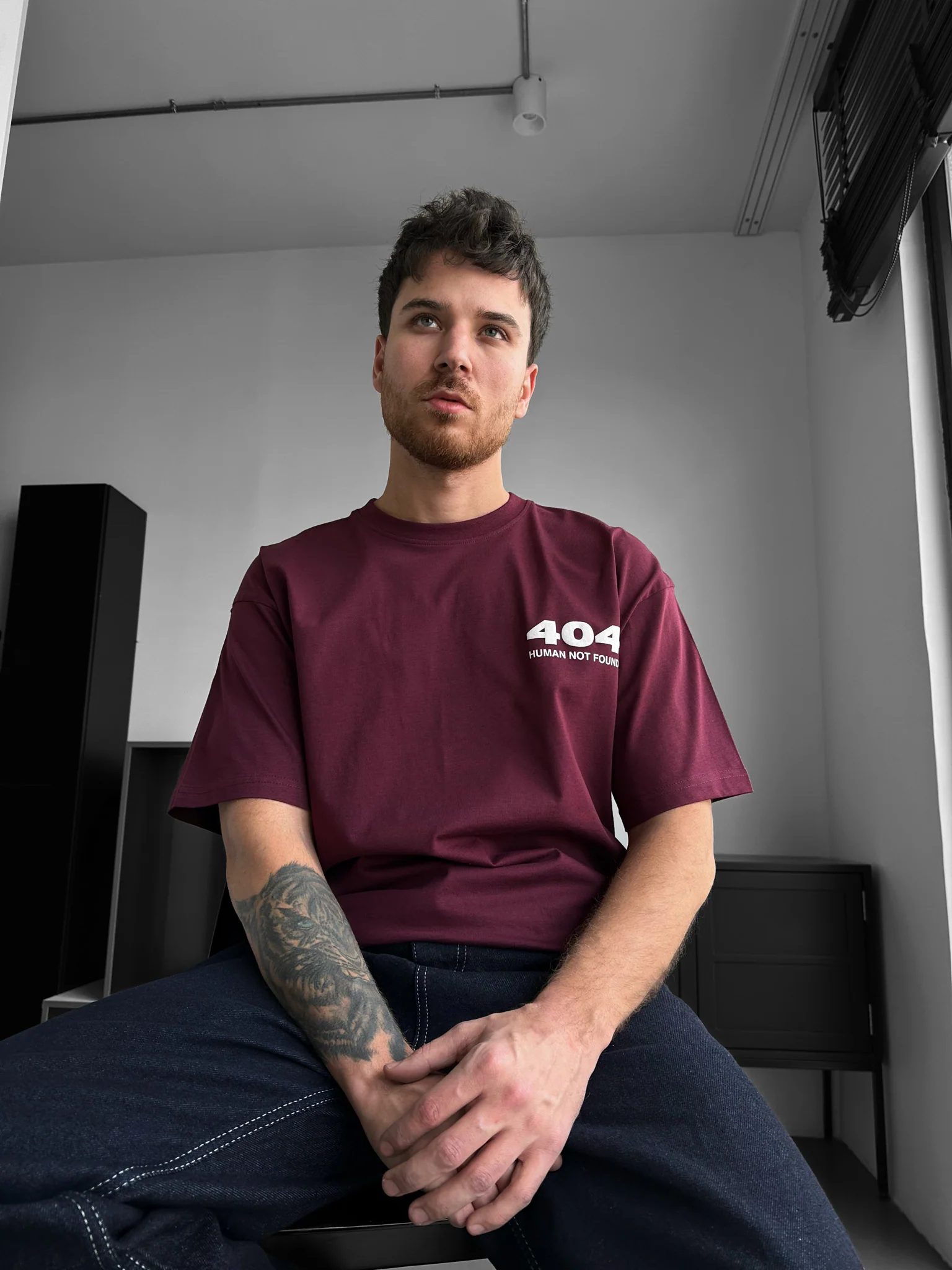 Oversize 404 T-shirt - Port Royale - Image 4