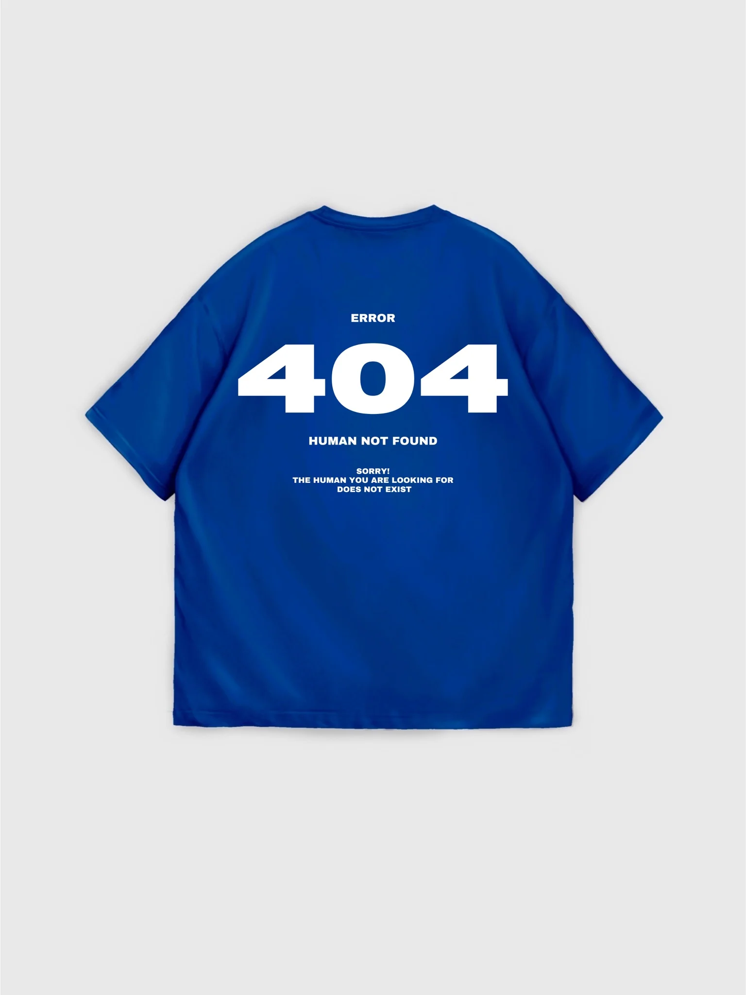 Oversize 404 T-shirt - Saks - Image 8
