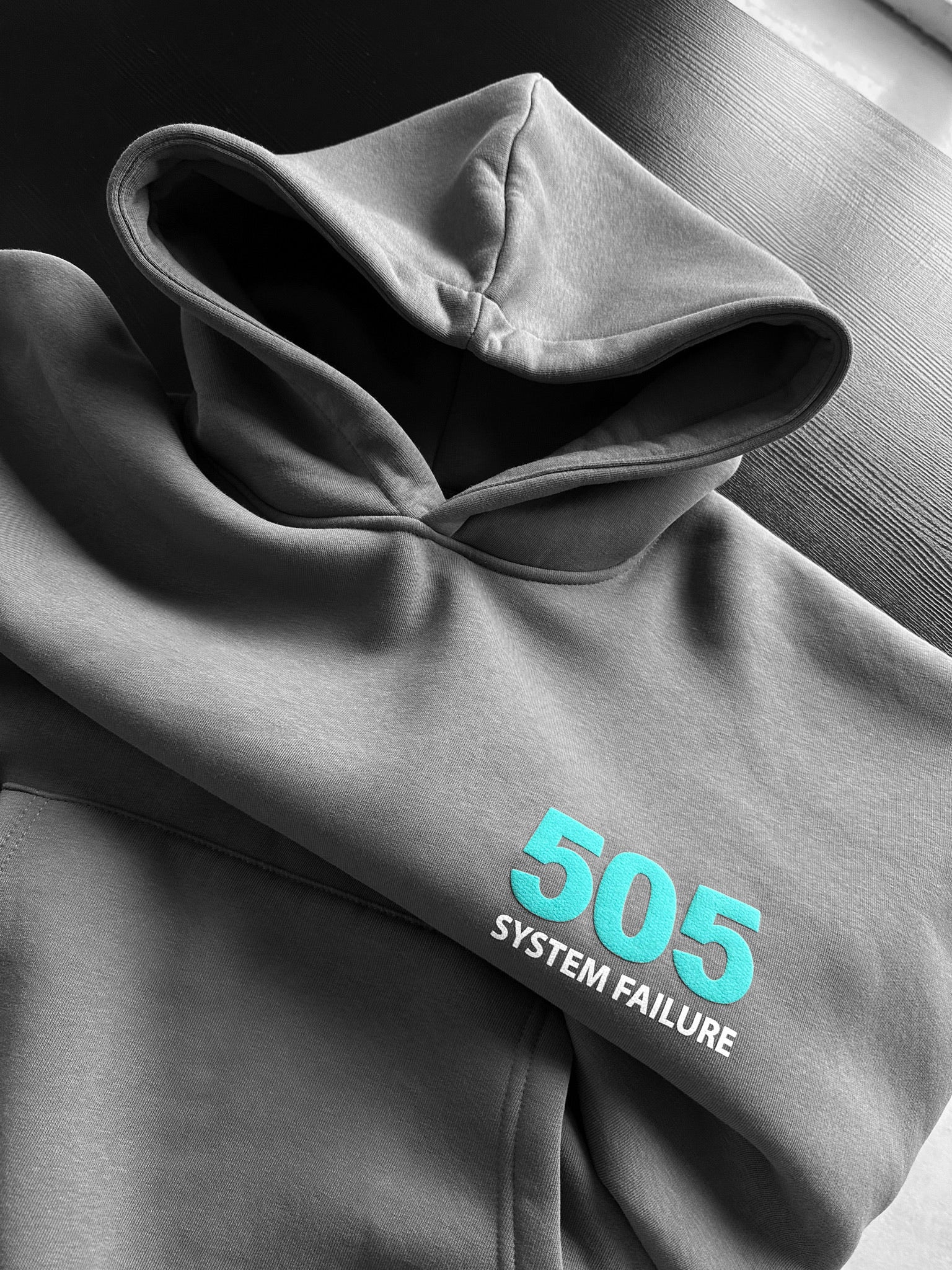 Oversize 505 Hoodie - Anthracite - Image 2