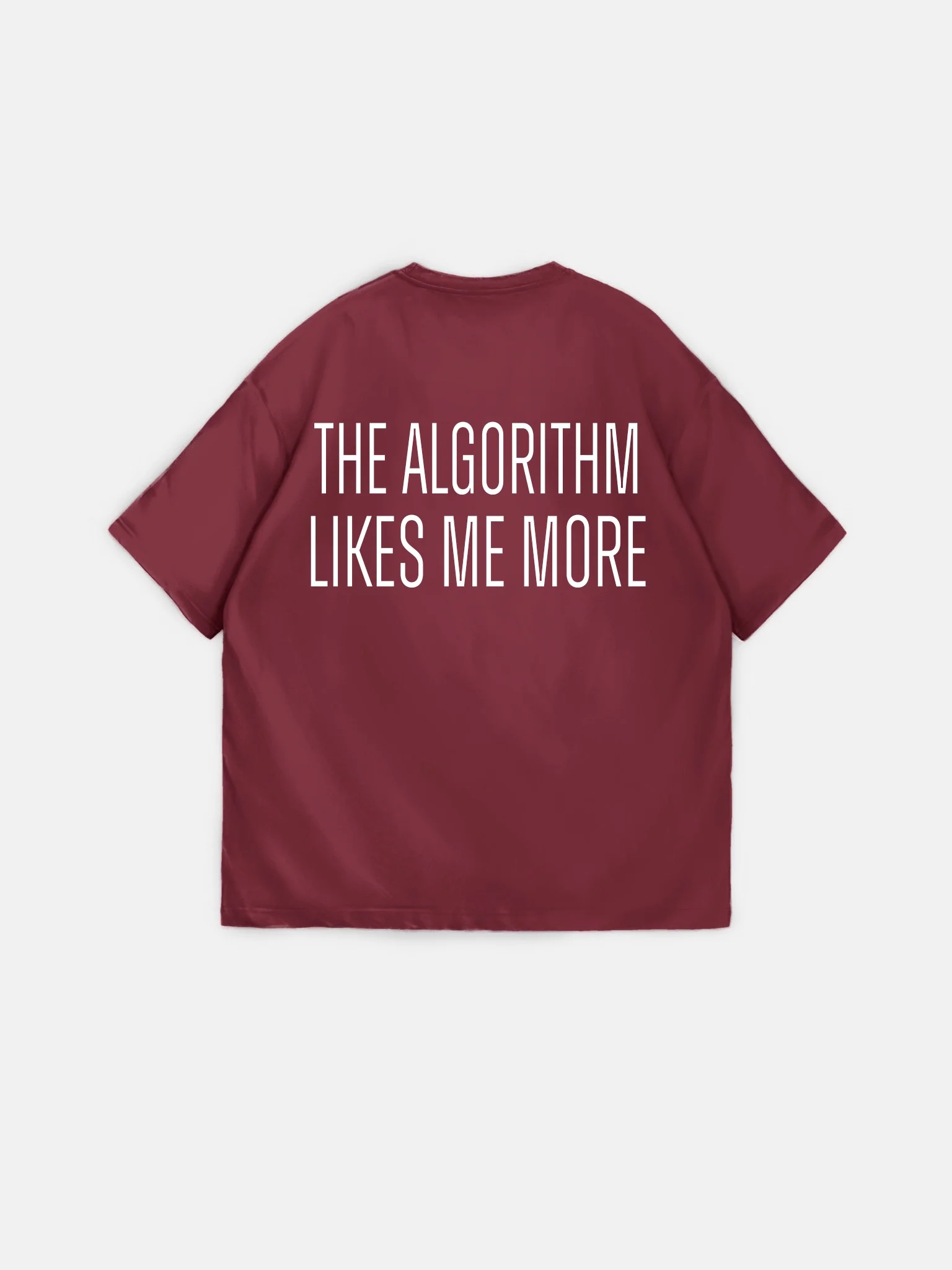 Oversize "Algorithm" T-Shirt - Port Royale - Image 5