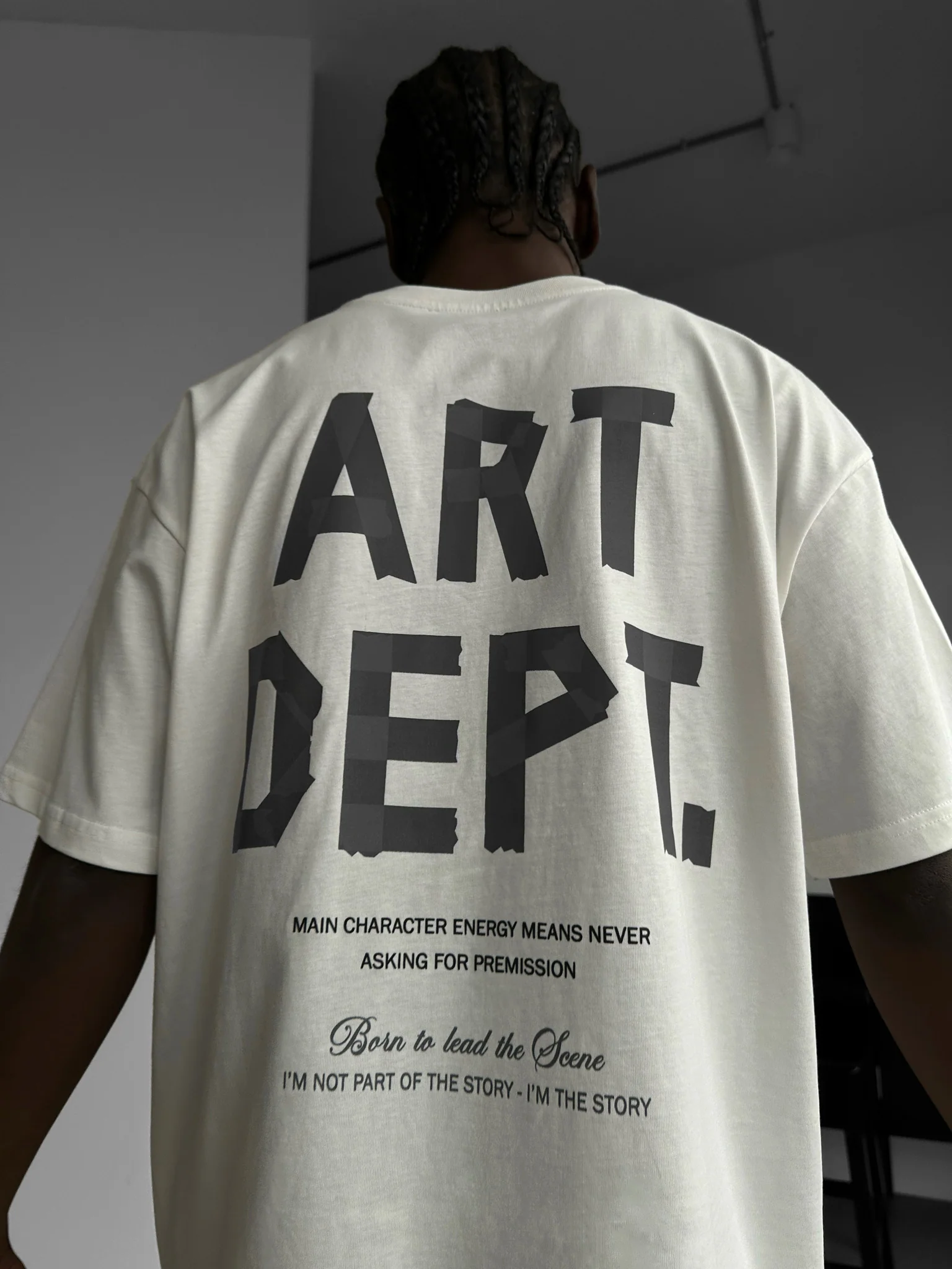 Oversize Art Dept. T-shirt - Ecru