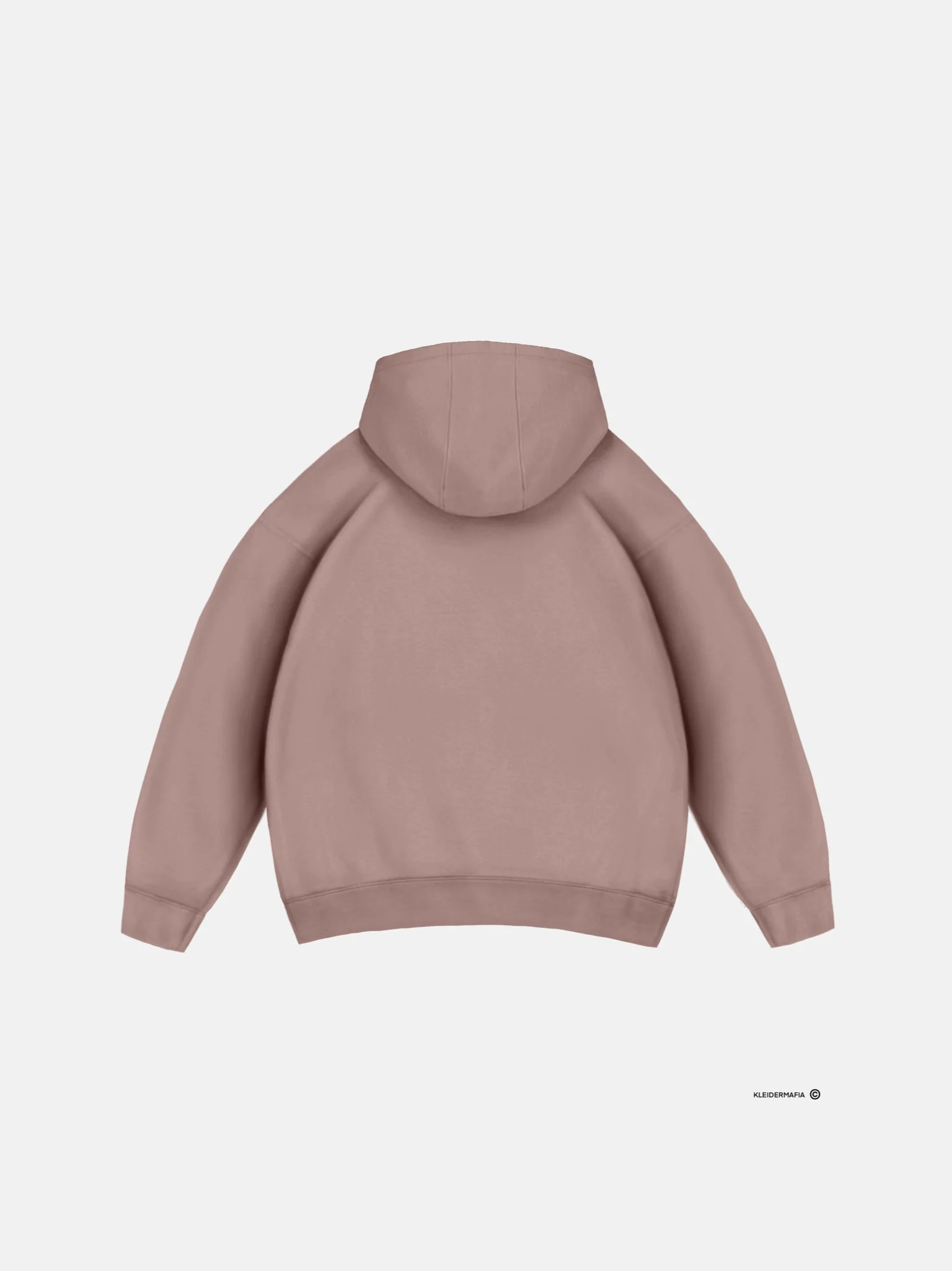 Oversize Basic Hoodie - Antler - Image 5