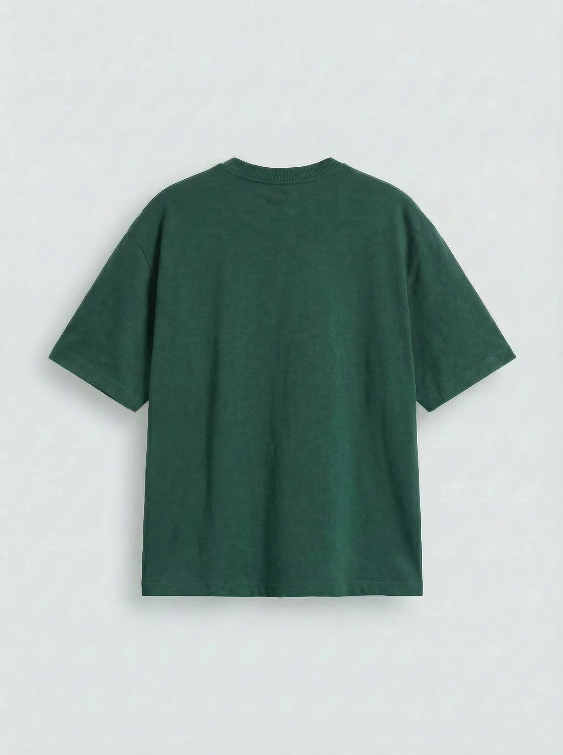 Oversize Basic T-Shirt - Petrol - Image 2