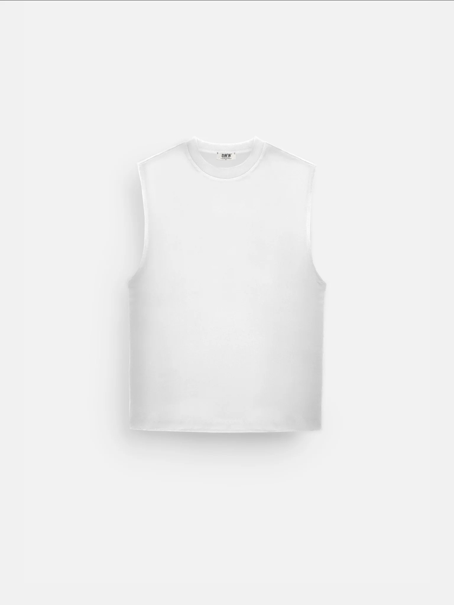Oversize Basic Tanktop - Ecru - Image 4
