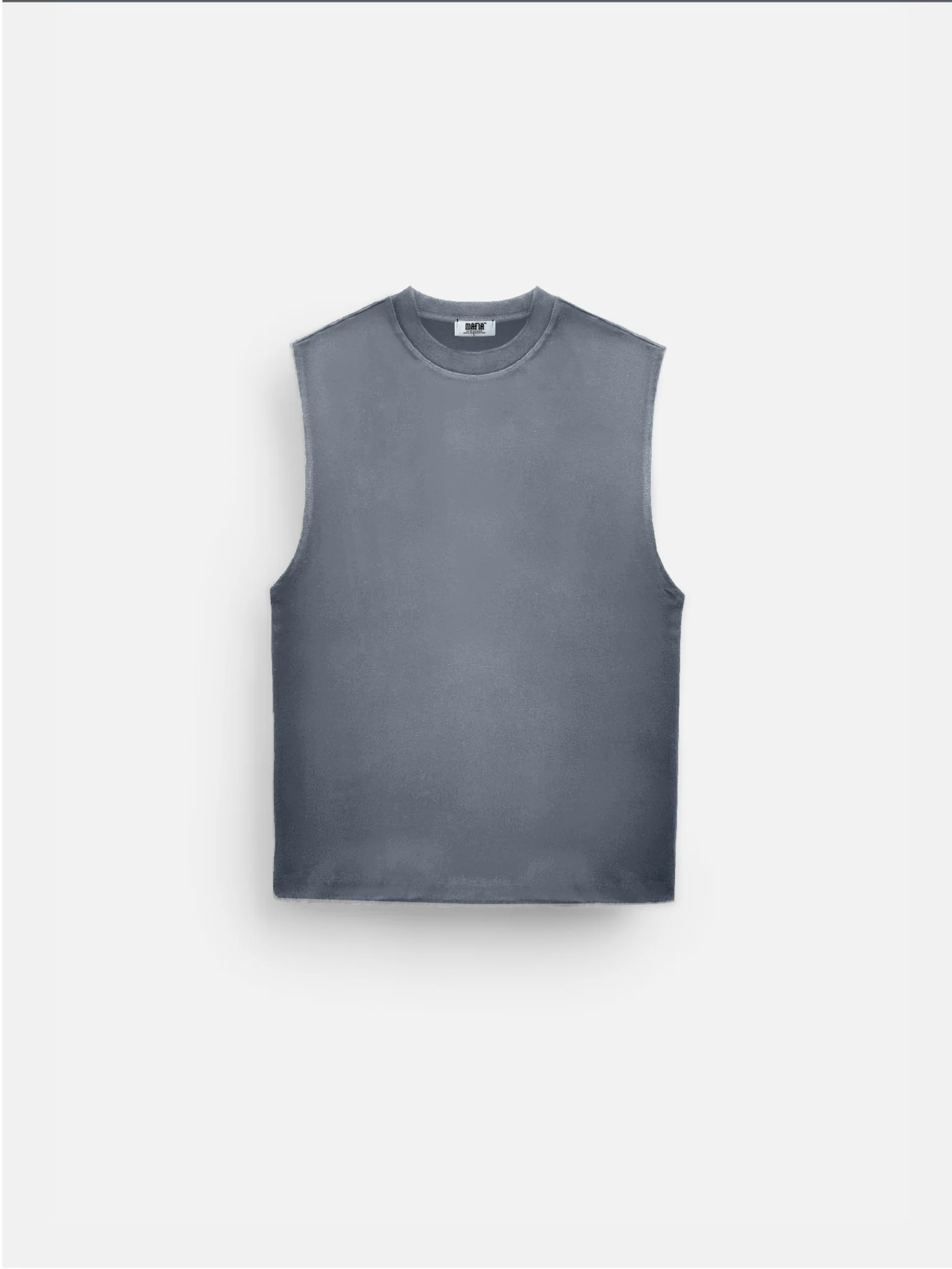 Oversize Basic Tanktop - Stormy Weather - Image 3