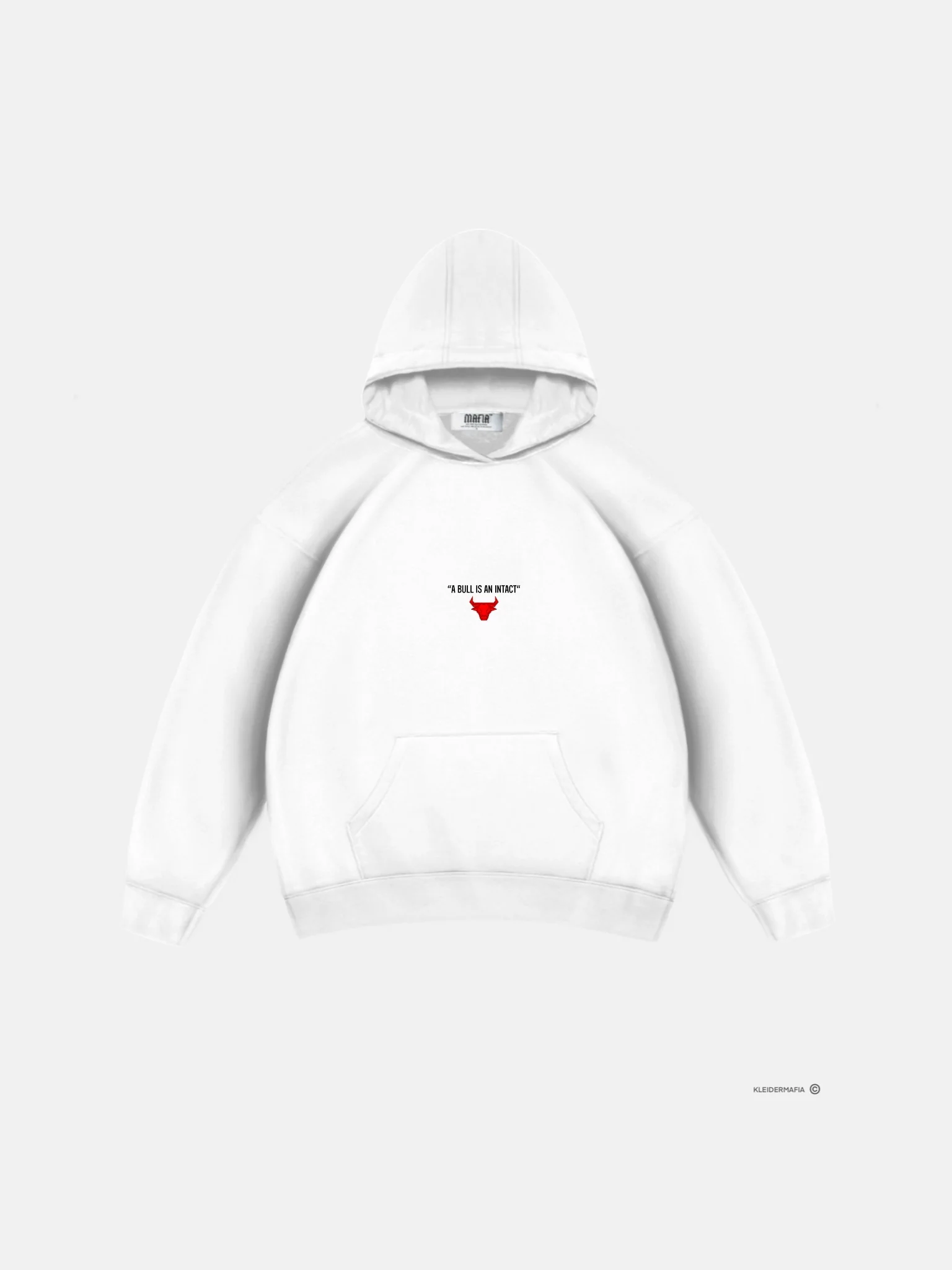 Oversize Bull Hoodie - Off White - Image 8