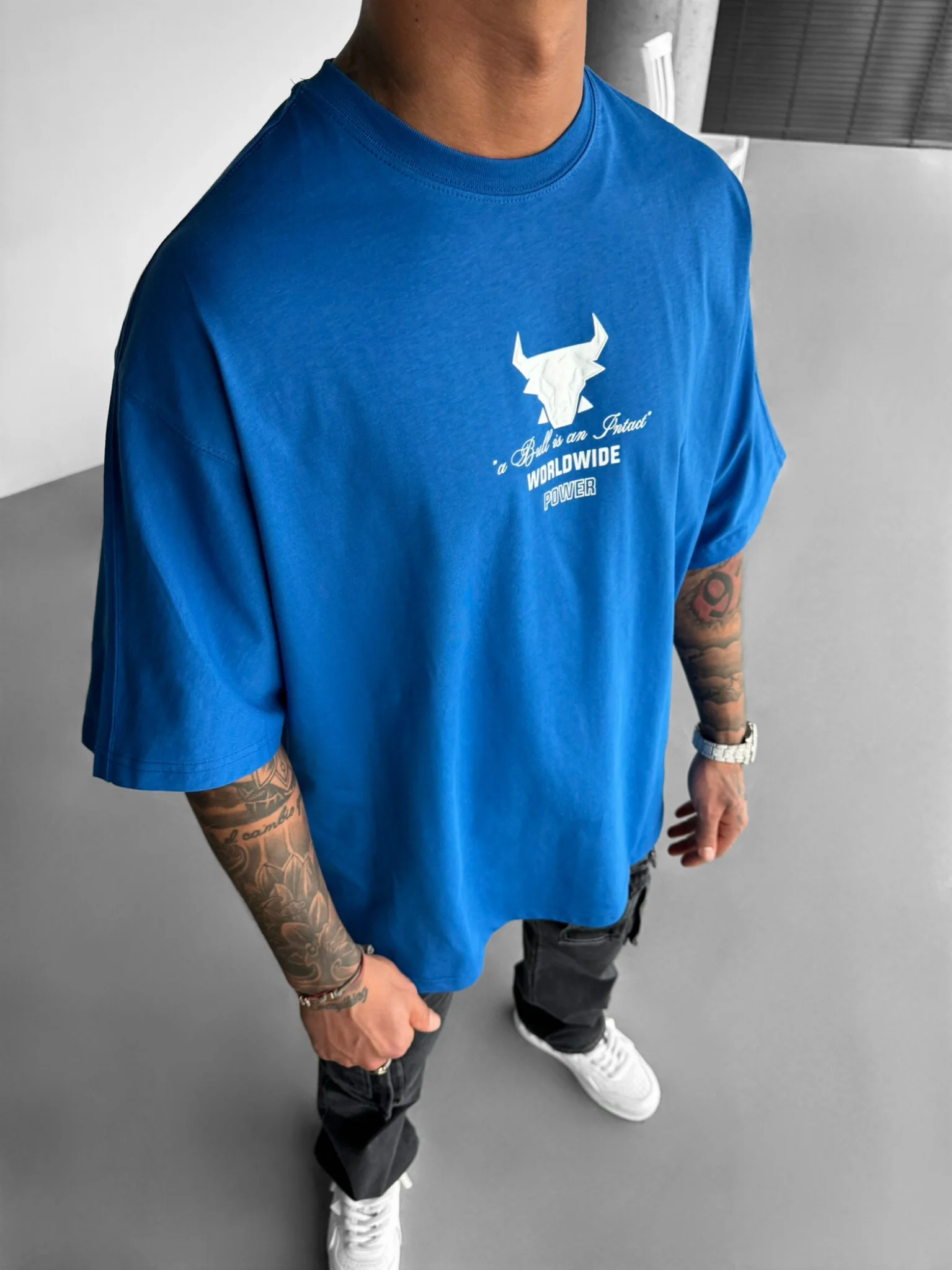 Oversize Bull Worldwide T-shirt - Saks - Image 3