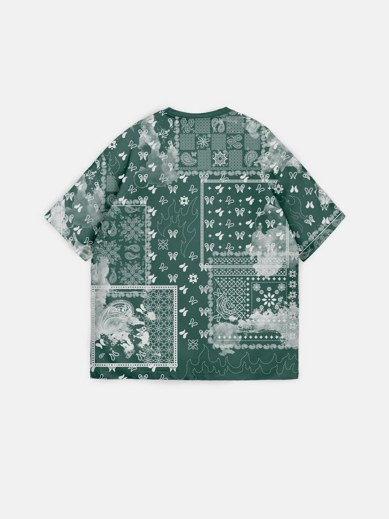 Oversize Carpet T-shirt - Petrol - Image 10