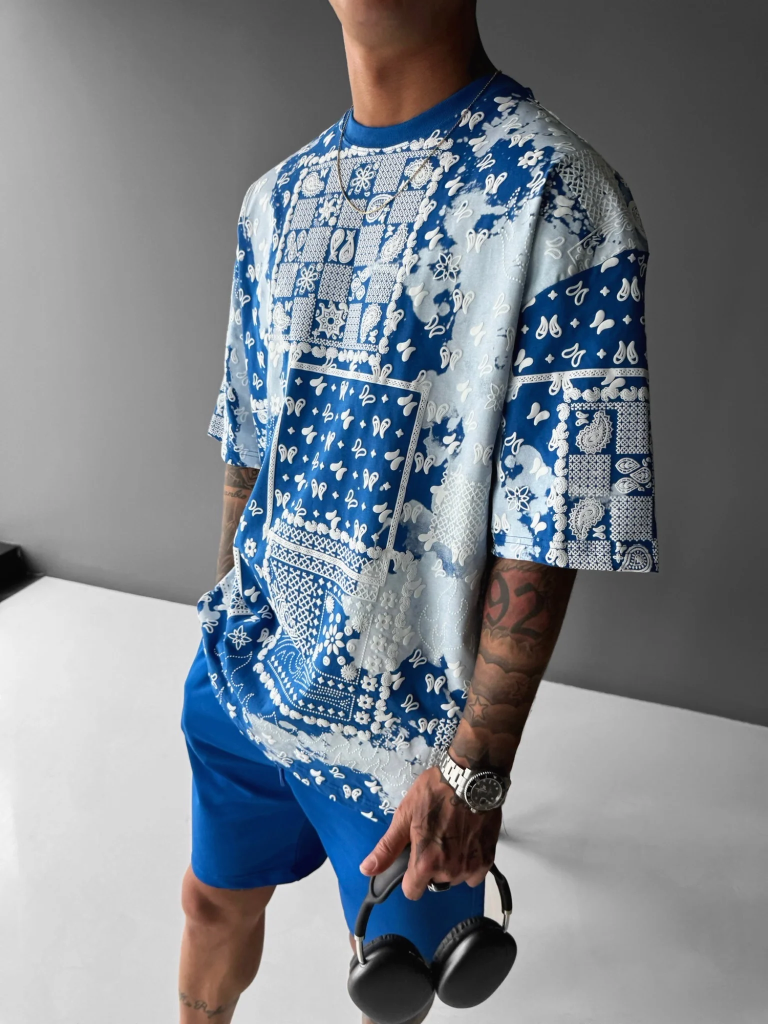 Oversize Carpet T-shirt - Saks - Image 2