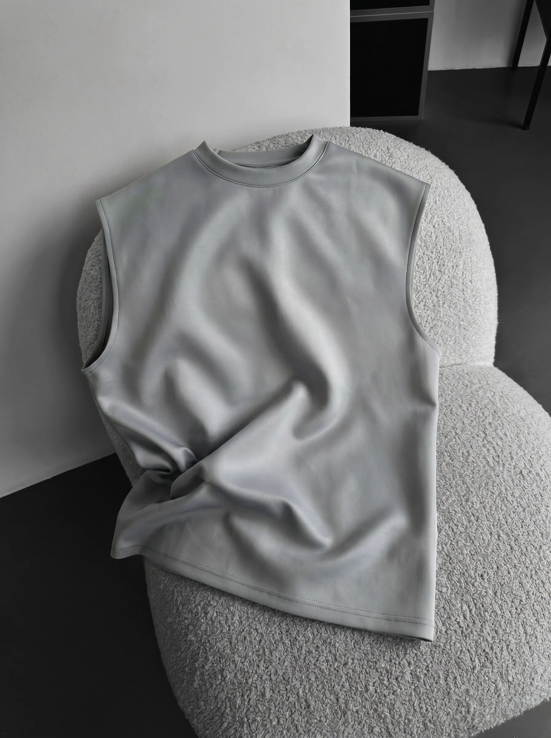 Oversize Diver Tanktop - Grey