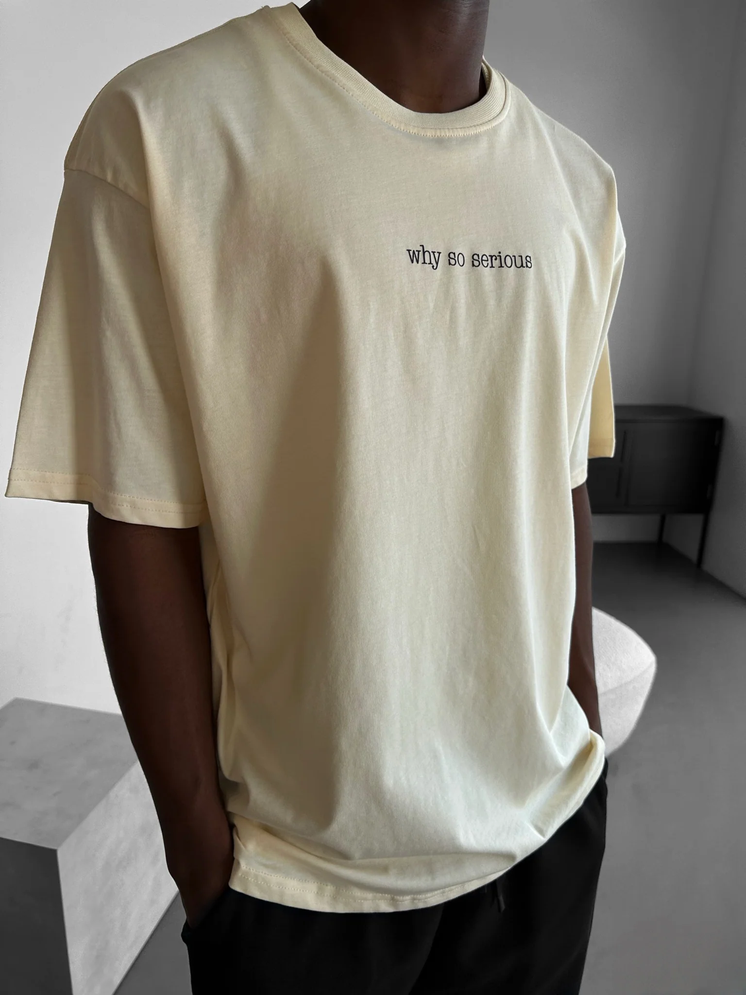 Oversize "Future Memories" T-Shirt - Antique White - Image 3
