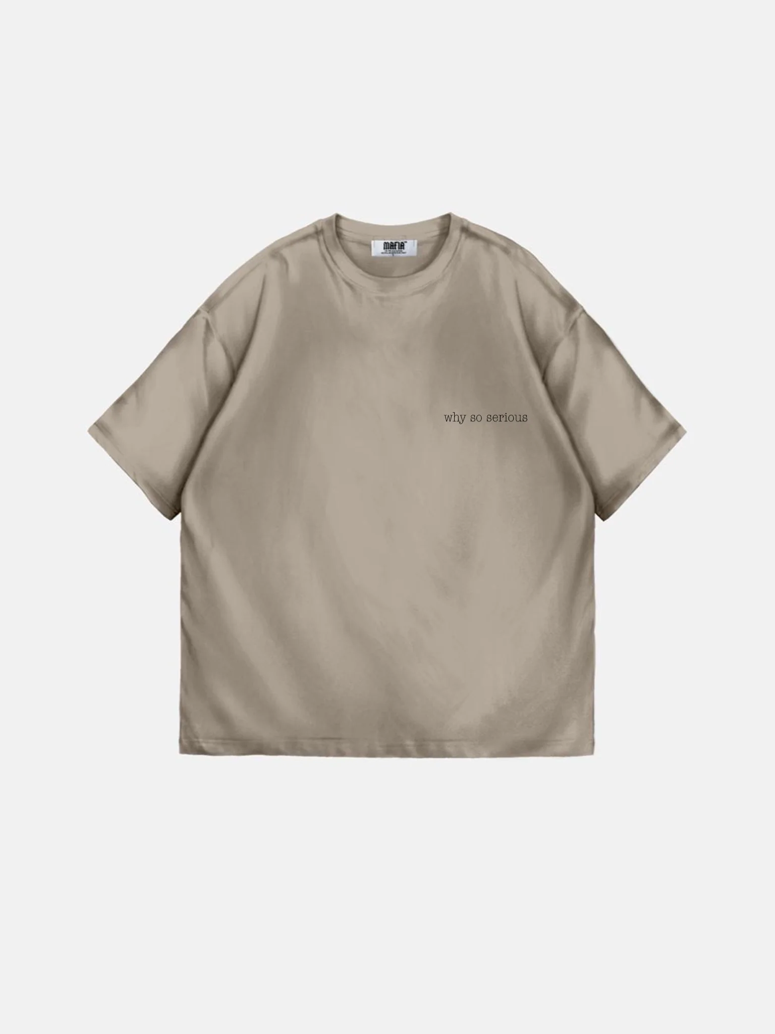Oversize "Future Memories" T-Shirt - Beige - Image 2