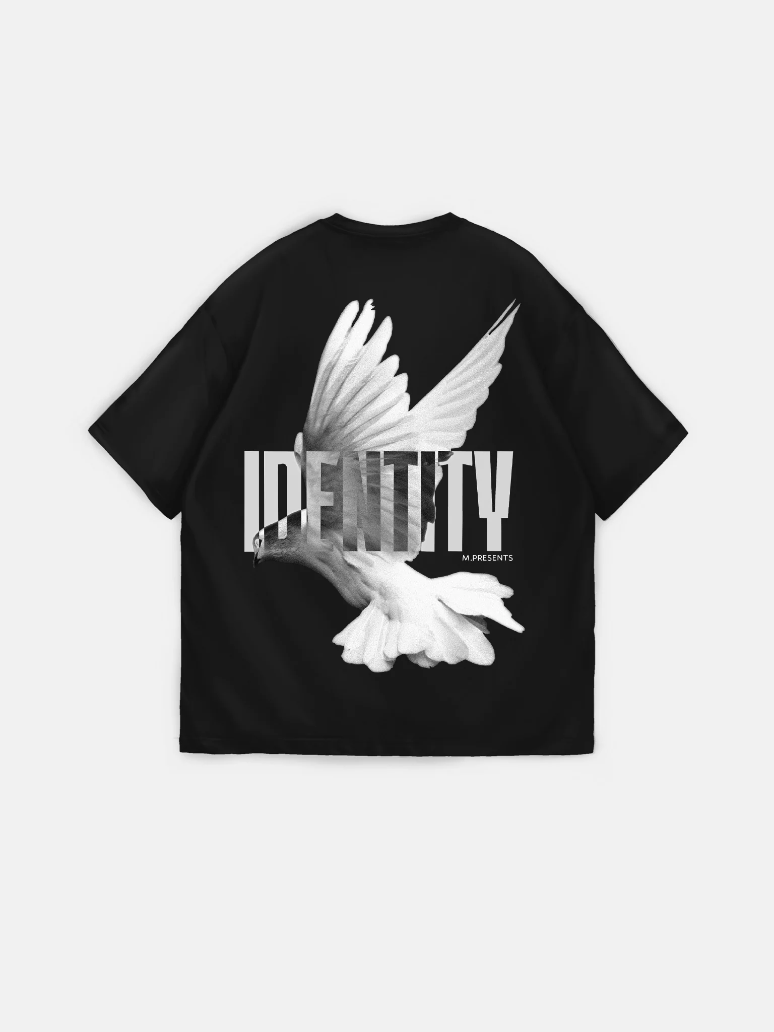 Oversize Identity T-shirt - Black - Image 5