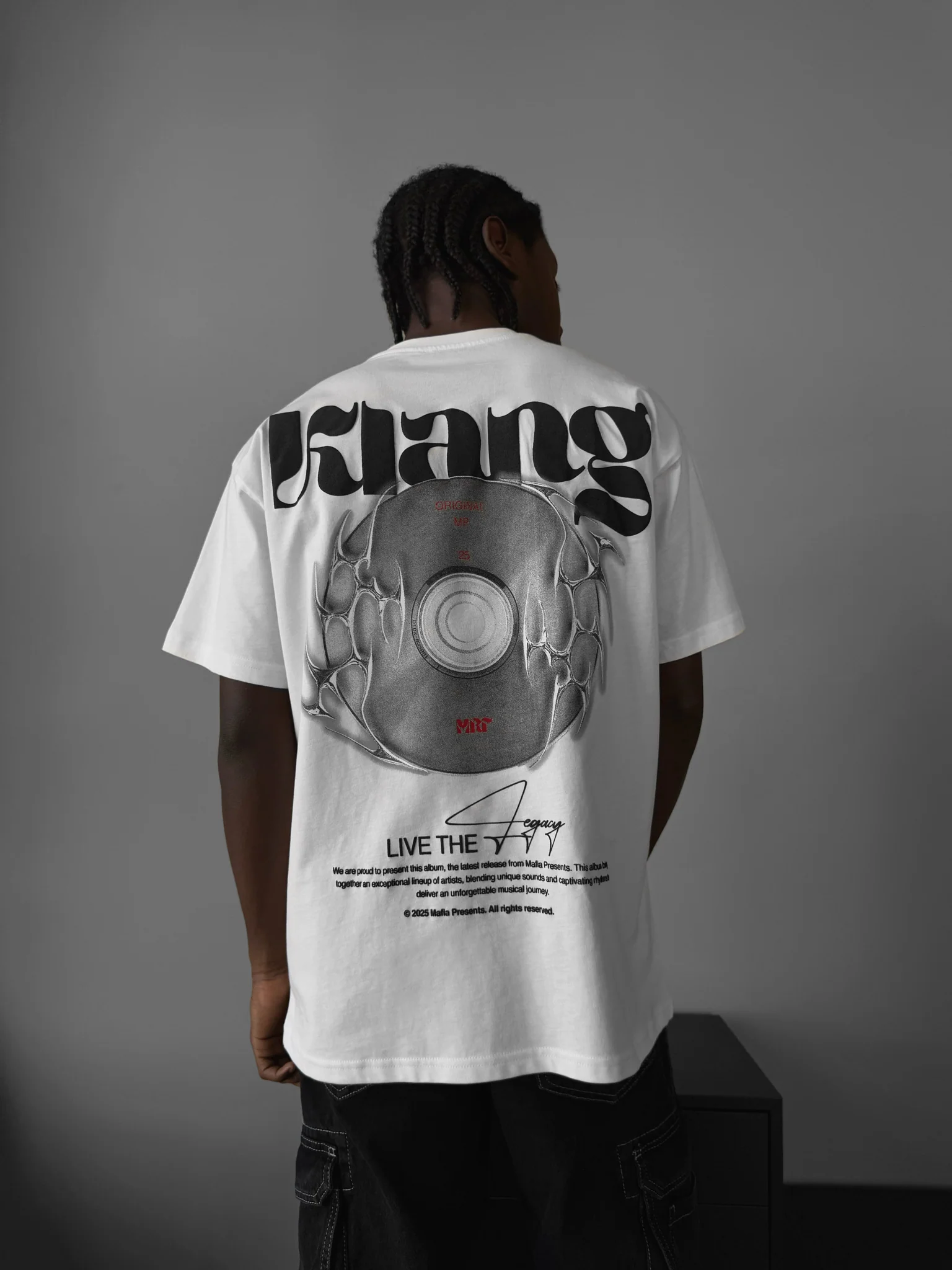Oversize "Klang" T-Shirt - Ecru - Image 4