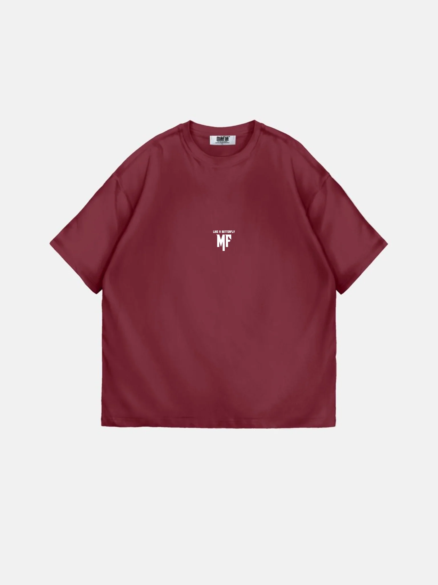 Oversize 'Like a Butterfly' T-Shirt - Port Royale - Image 9