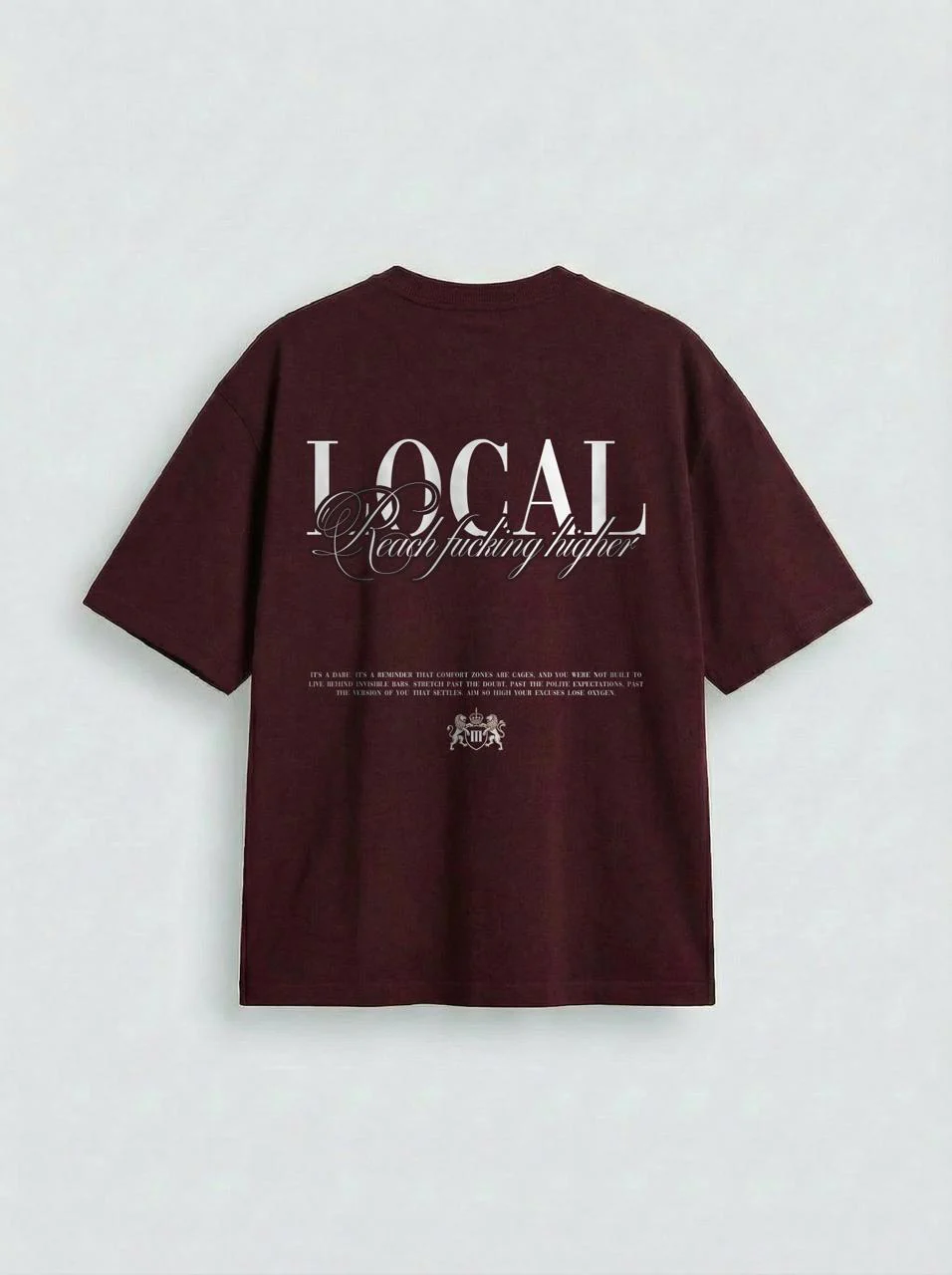 Oversize Local T-shirt - Port Royale - Image 3