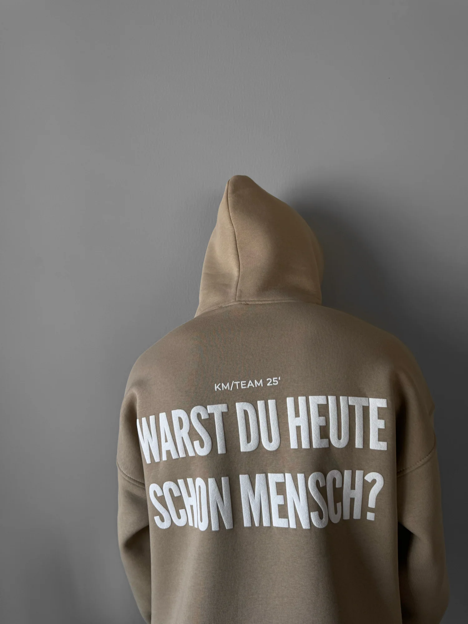 Oversize Mensch Hoodie - Simply Taupe - Image 6
