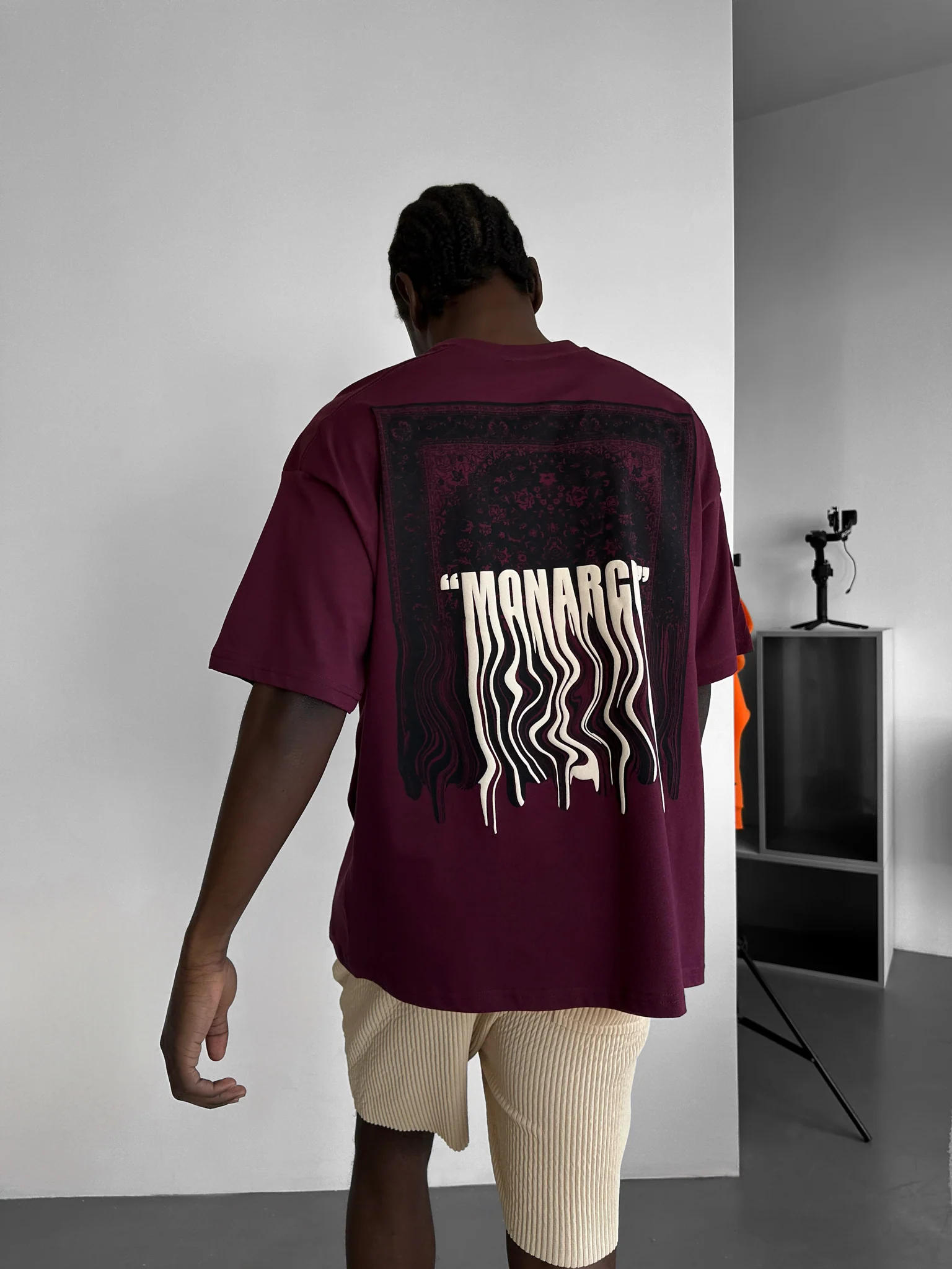 Oversize "Monarch" T-Shirt - Port Royale - Image 2