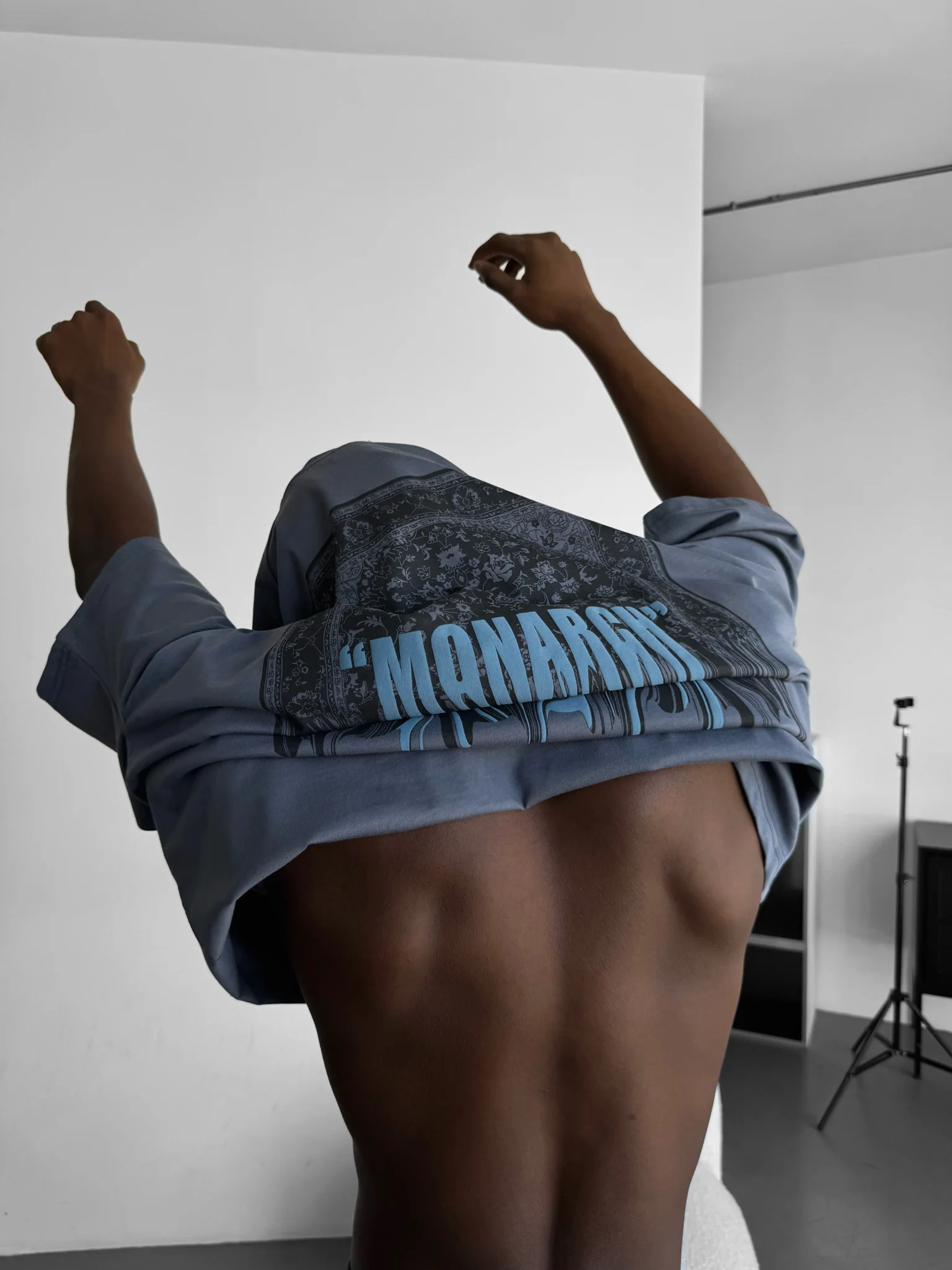 Oversize "Monarch" T-Shirt - Stormy Weather - Image 2