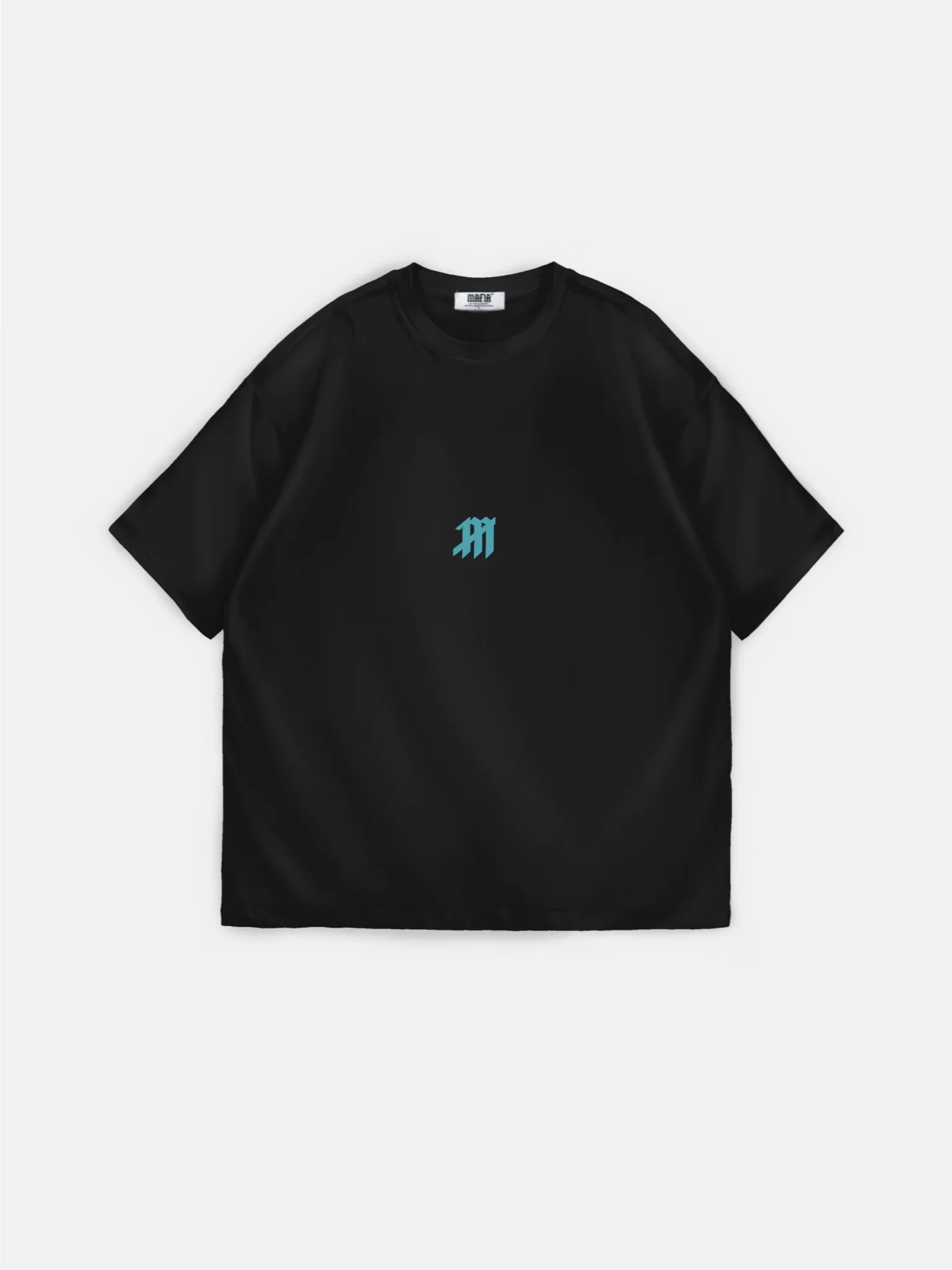 Oversize Mouse T-shirt - Black and Blue - Image 6
