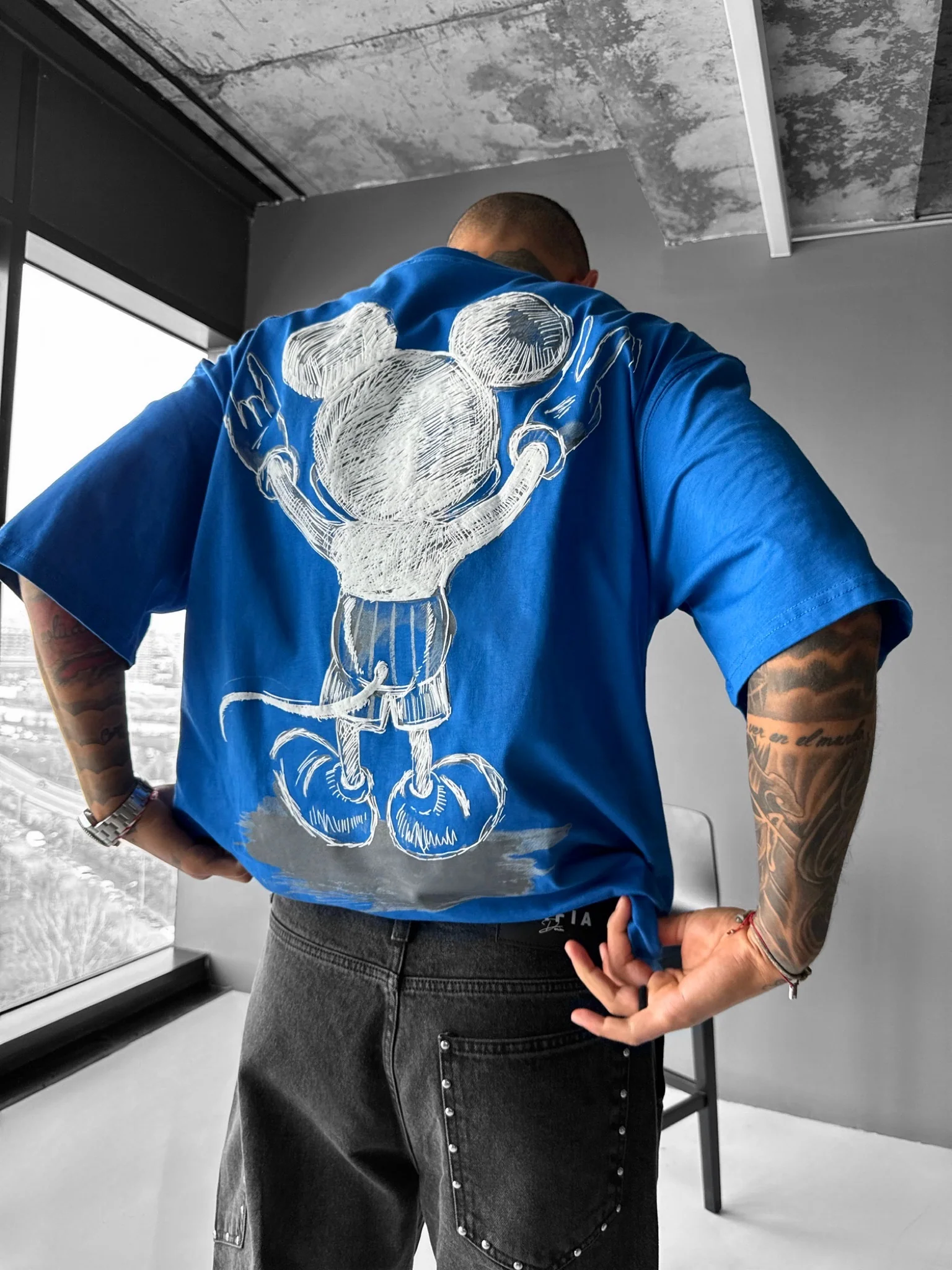 Oversize Mouse T-shirt - Saks - Image 2