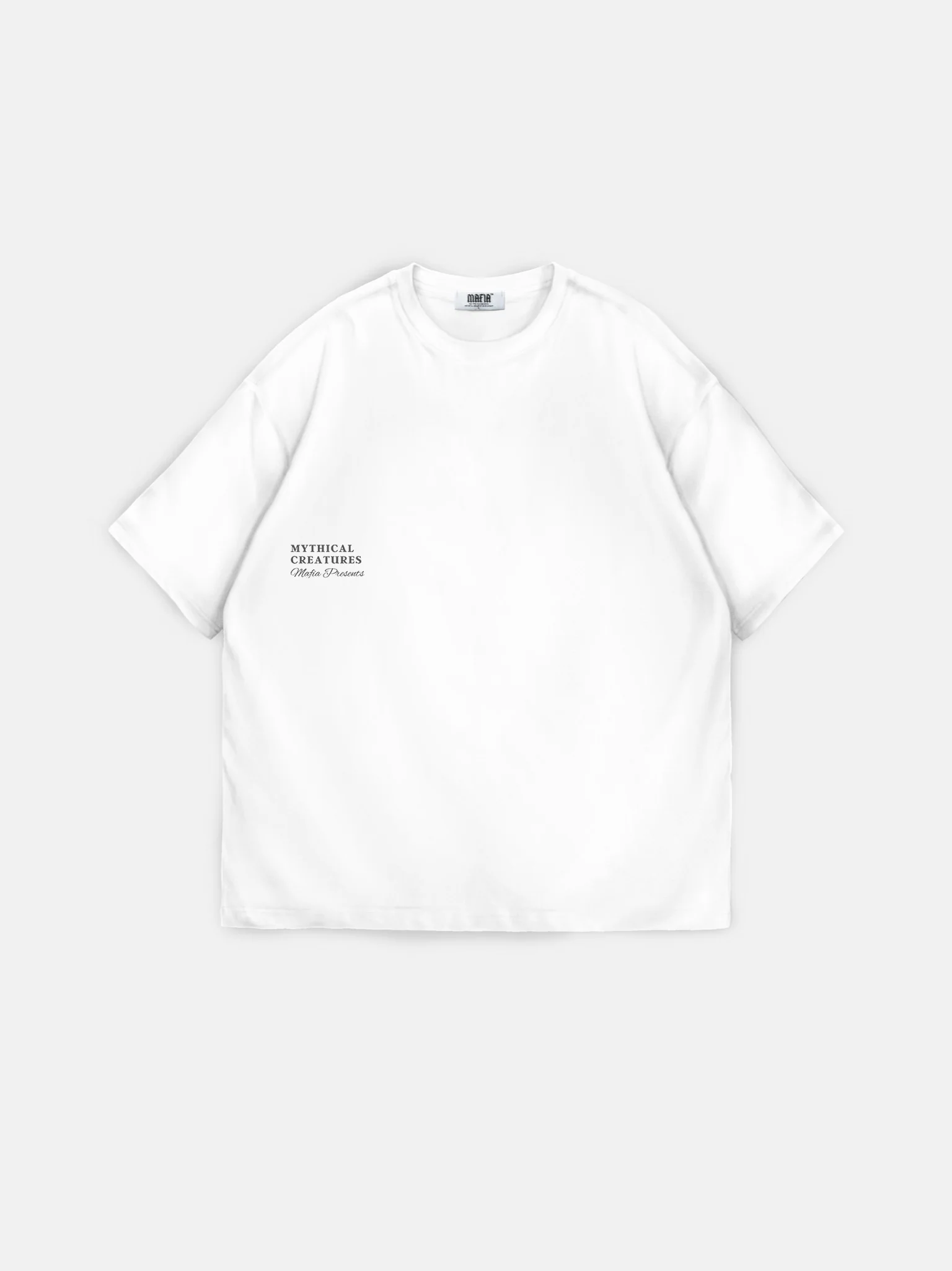 Oversize Mythical Creatures T-shirt - Ecru - Image 4