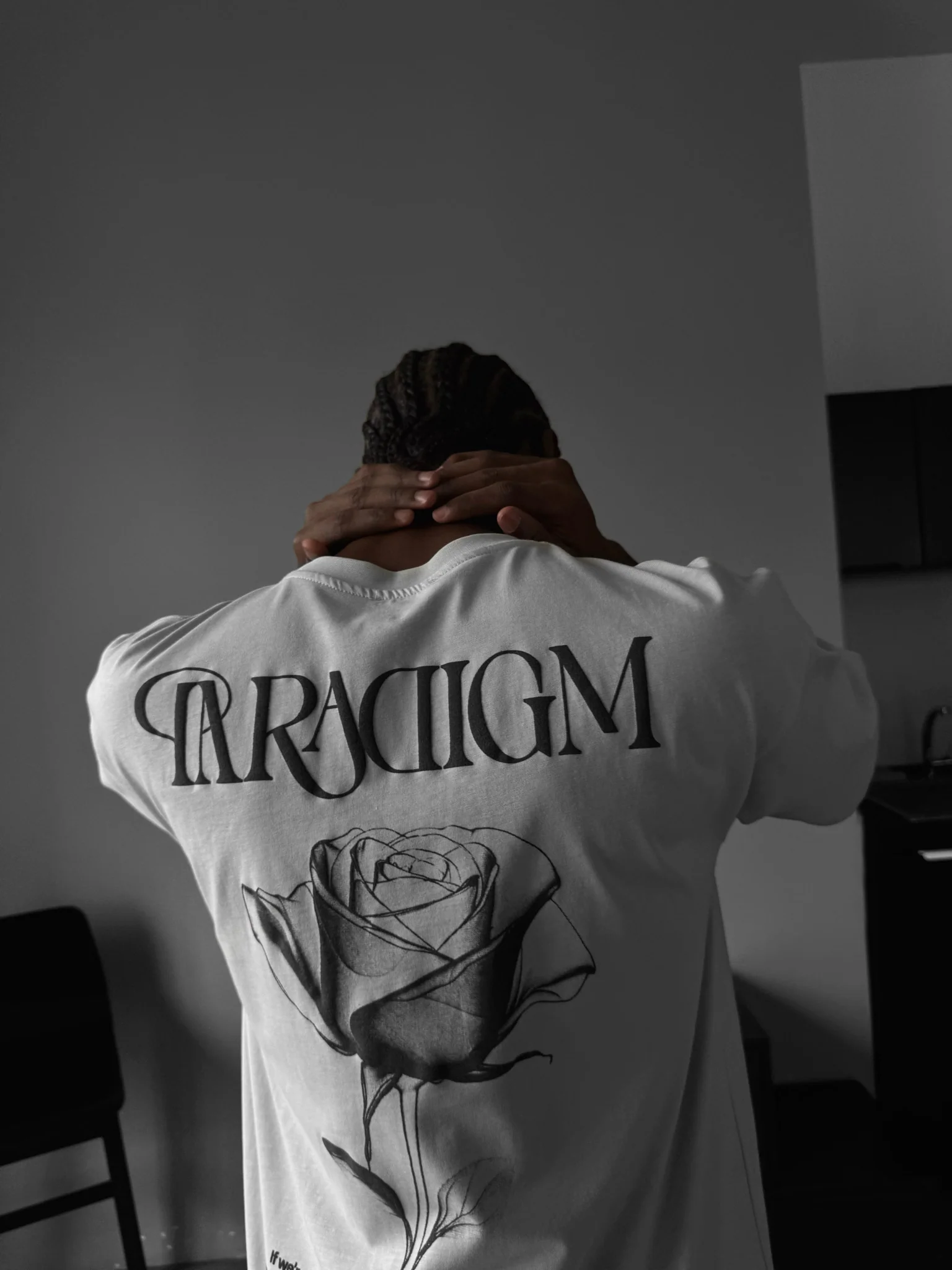 Oversize Paradigm T-Shirt - Grey - Image 2