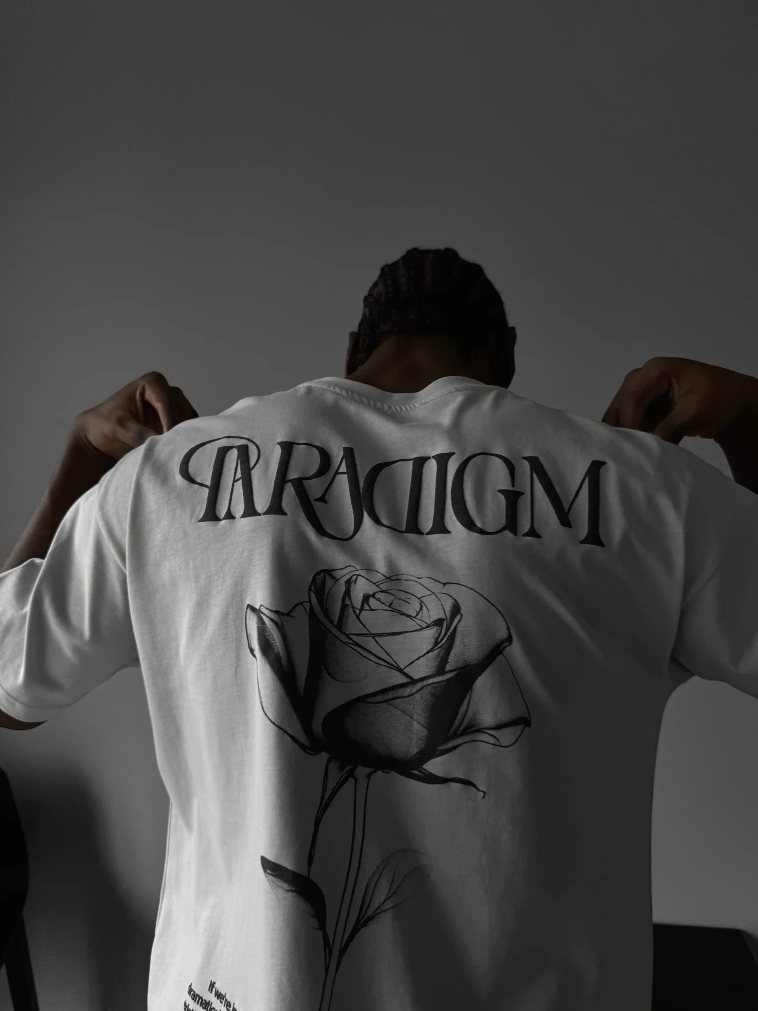 Oversize Paradigm T-Shirt - Grey - Image 3