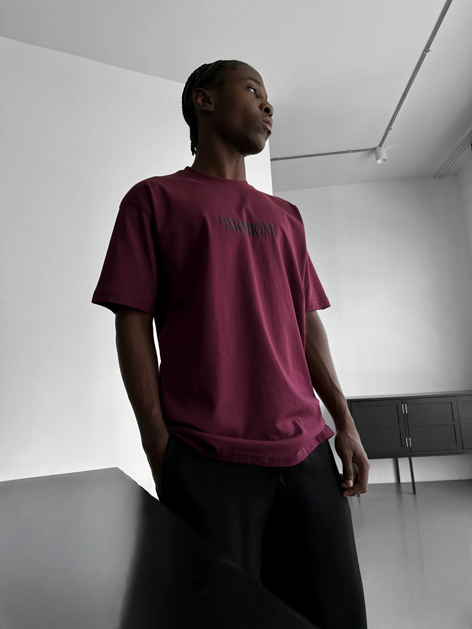 Oversize Paradigm T-Shirt - Port Royale - Image 4
