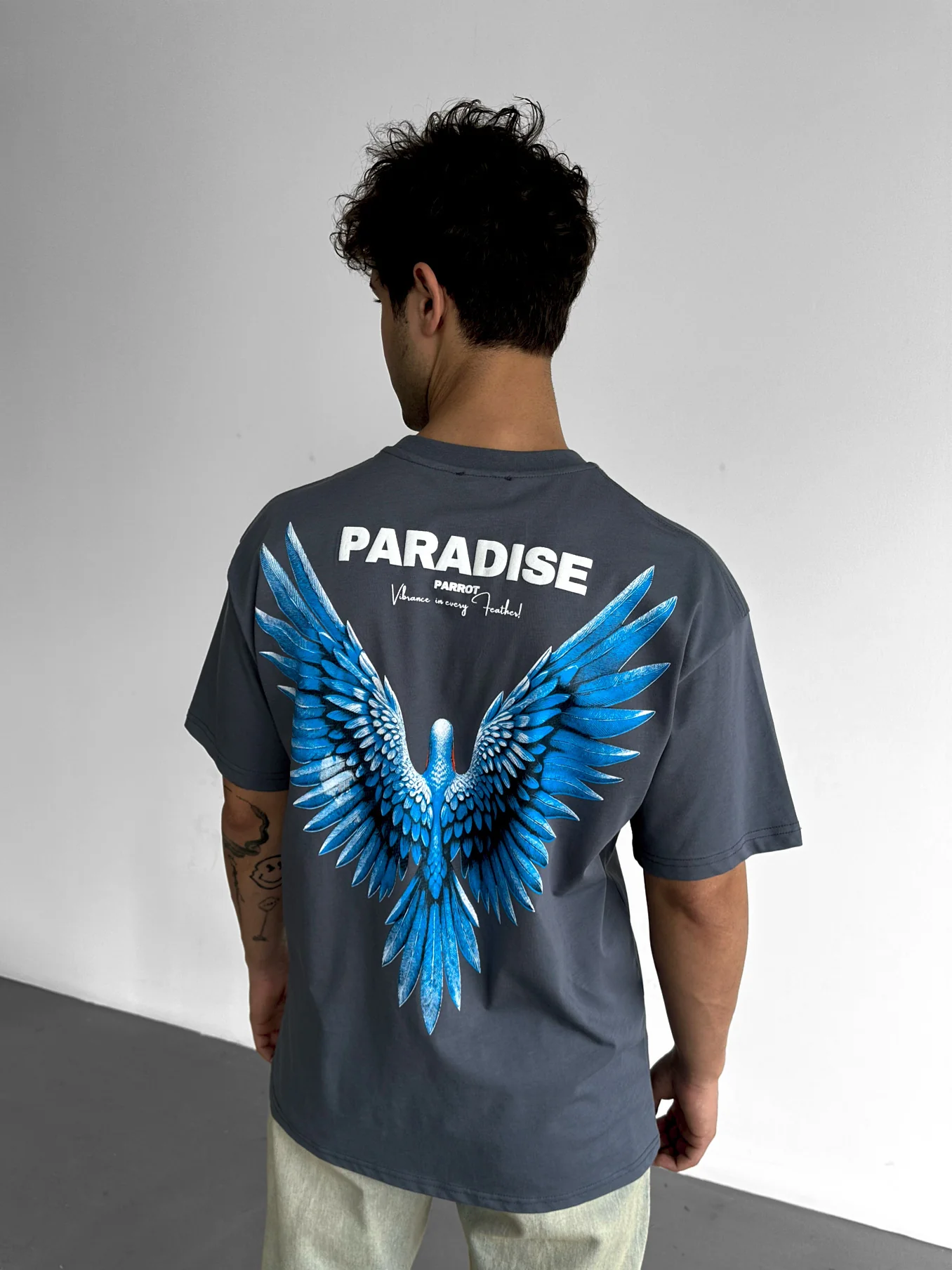 Oversize Paradise T-Shirt - Stormy Weather - Image 3