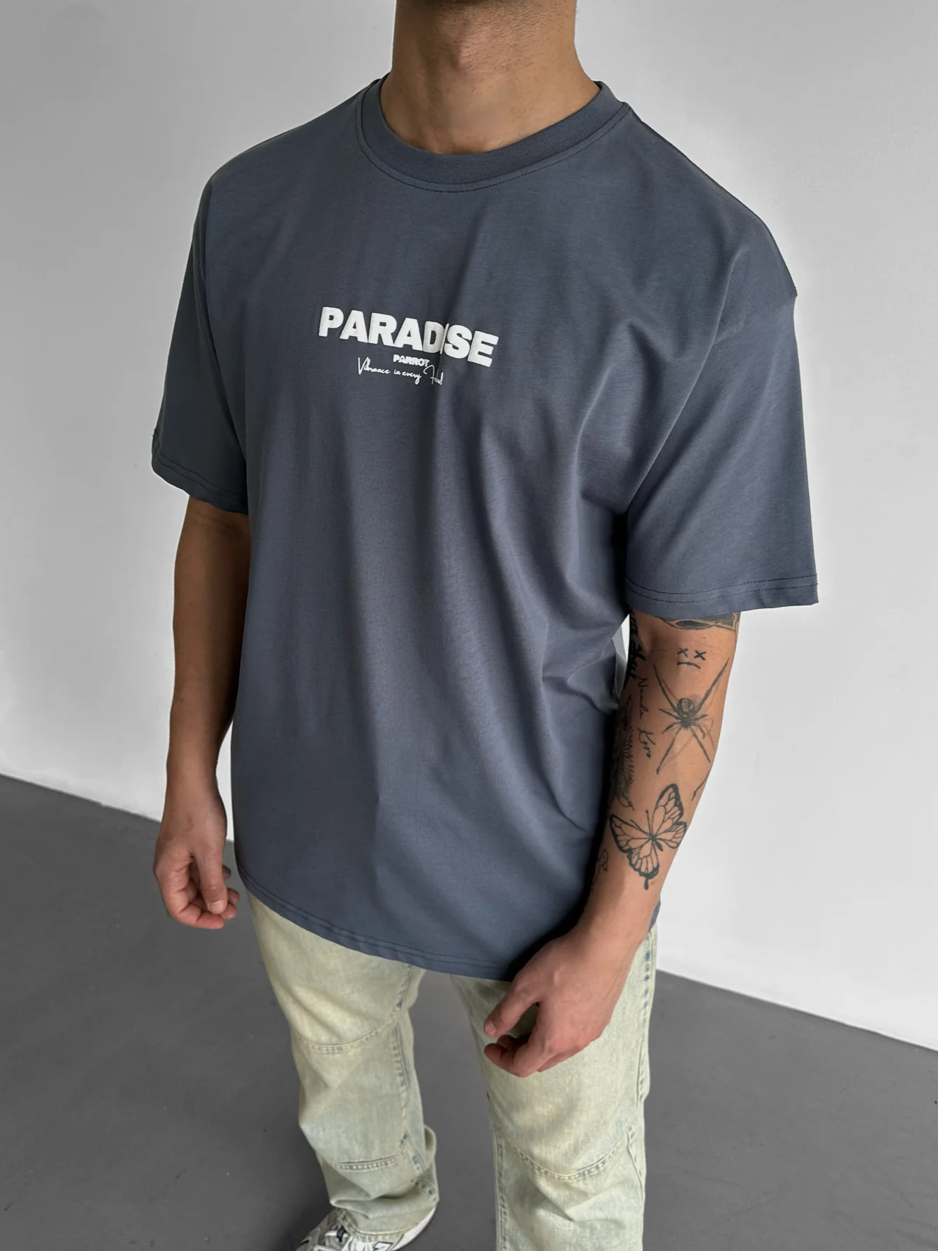 Oversize Paradise T-Shirt - Stormy Weather - Image 4