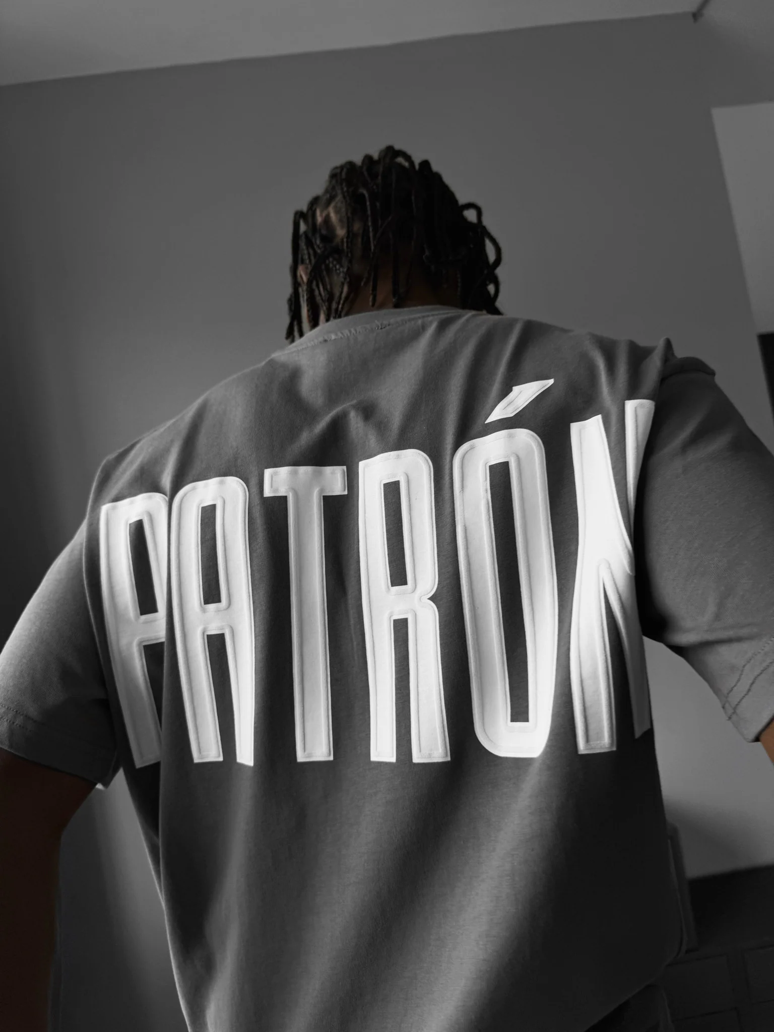 Oversize Patron T-Shirt - Anthracite - Image 2
