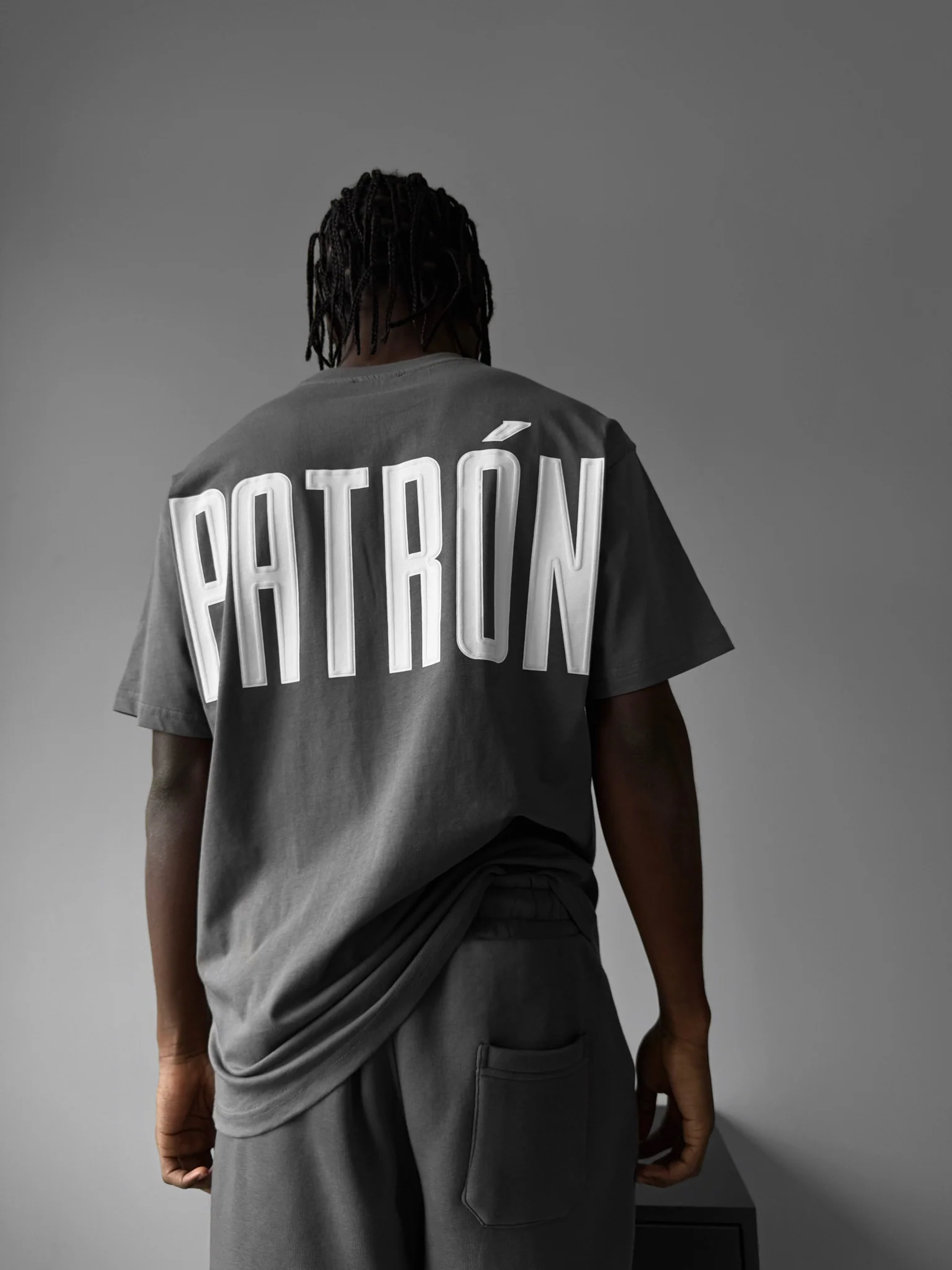 Oversize Patron T-Shirt - Anthracite - Image 5