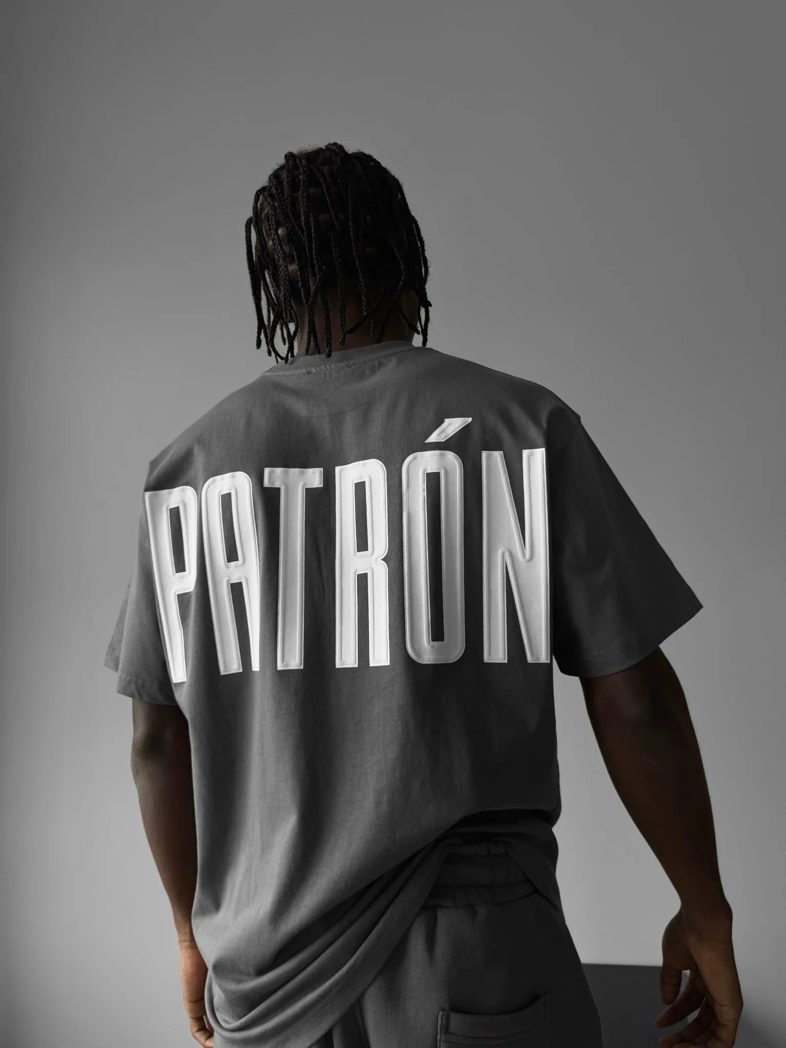 Oversize Patron T-Shirt - Anthracite - Image 6