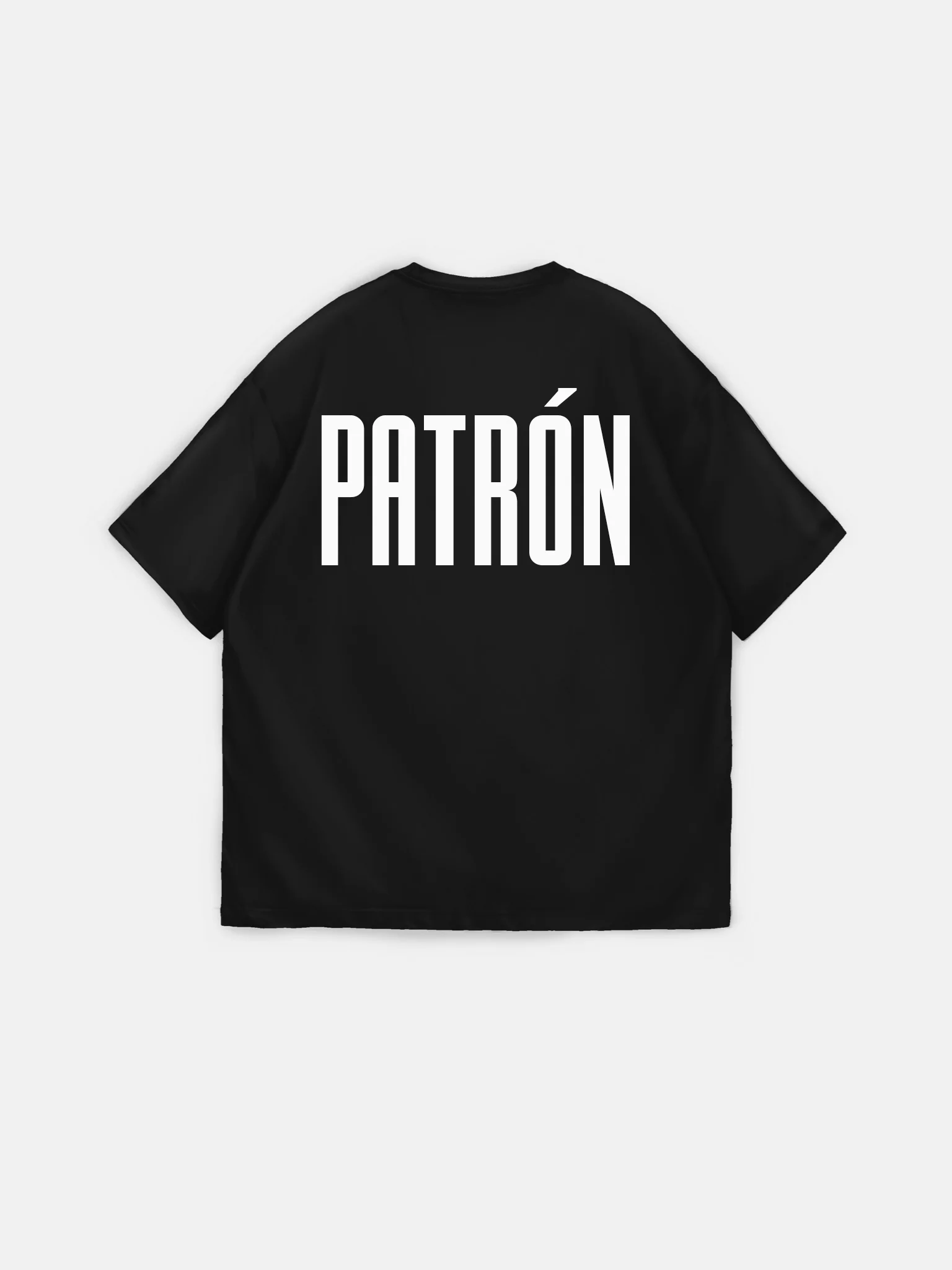 Oversize Patron T-Shirt - Black - Image 5