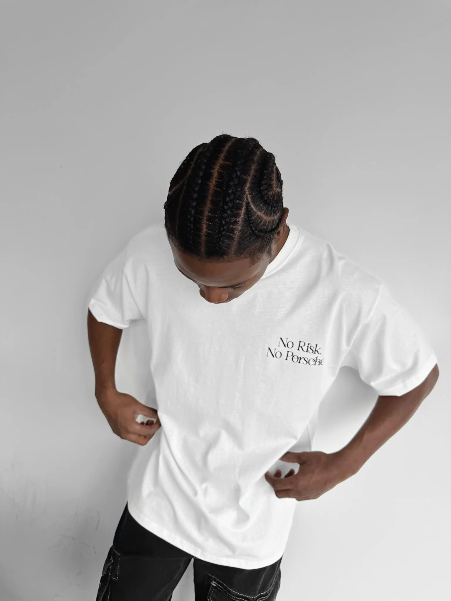 Oversize Porsche T-Shirt - Ecru - Image 4