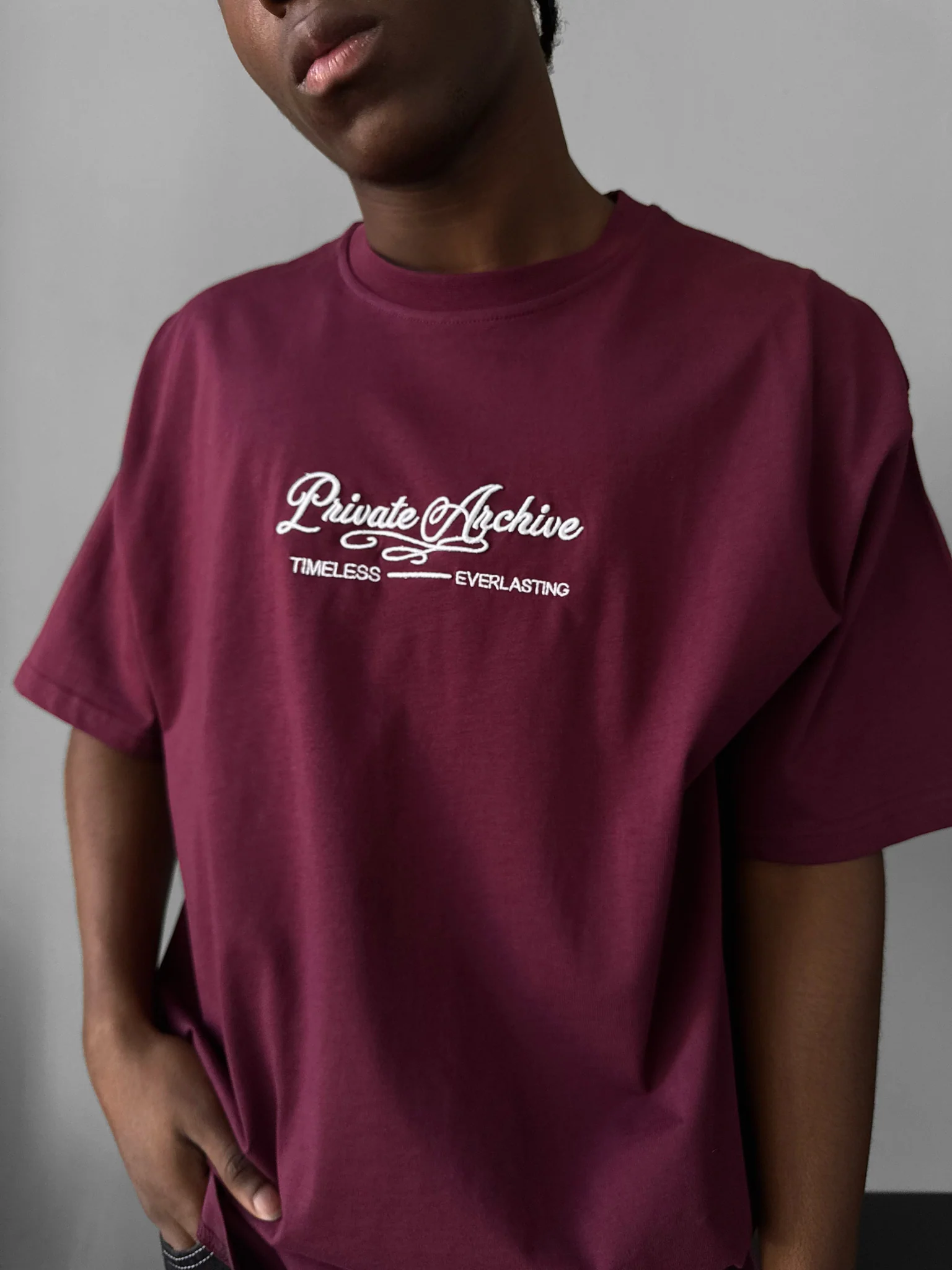 Oversize Private Archive T-Shirt - Port Royale - Image 3