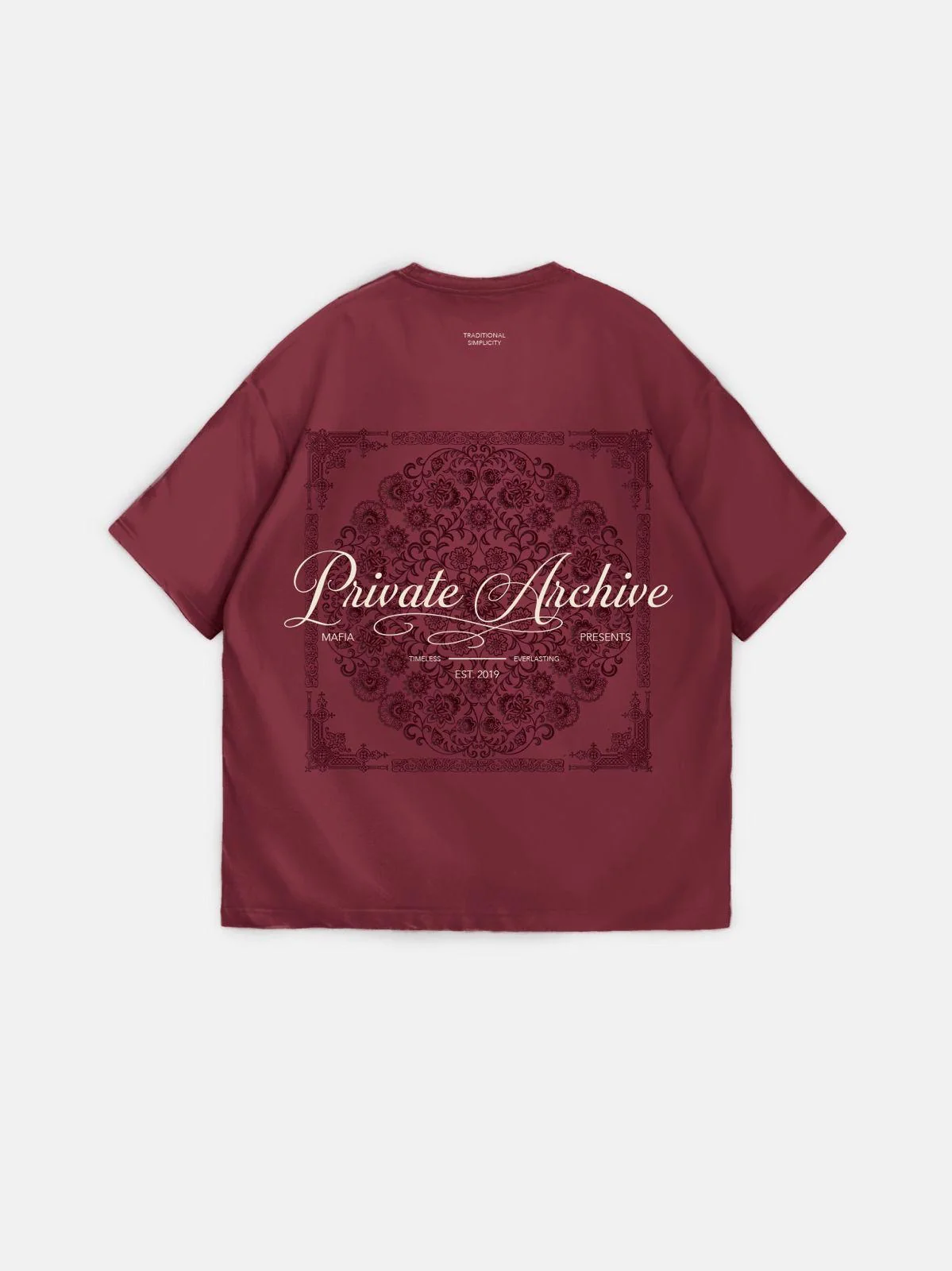 Oversize Private Archive T-Shirt - Port Royale - Image 4