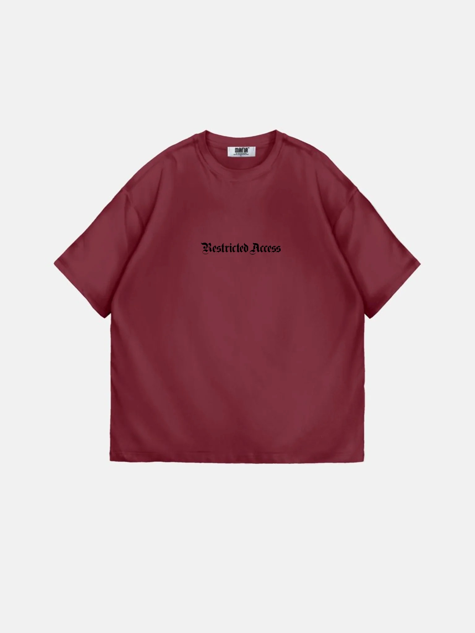 Oversize 'Restricted Access' T-Shirt - Port Royale - Image 4